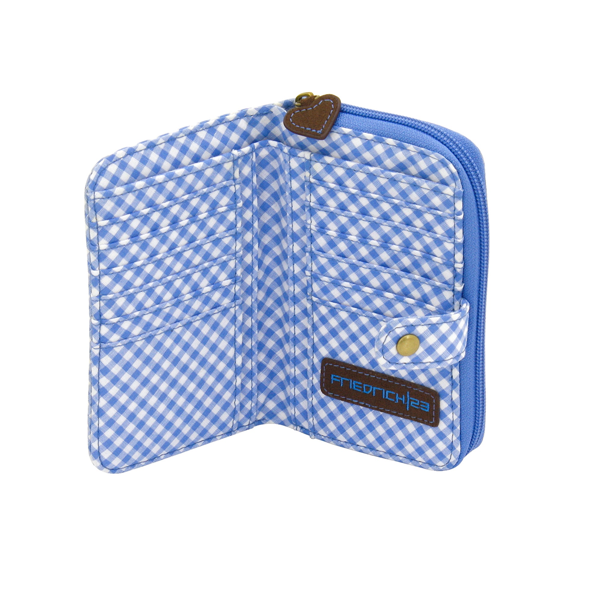 BAVARIA Damen Geldbörse mit Reißverschluss