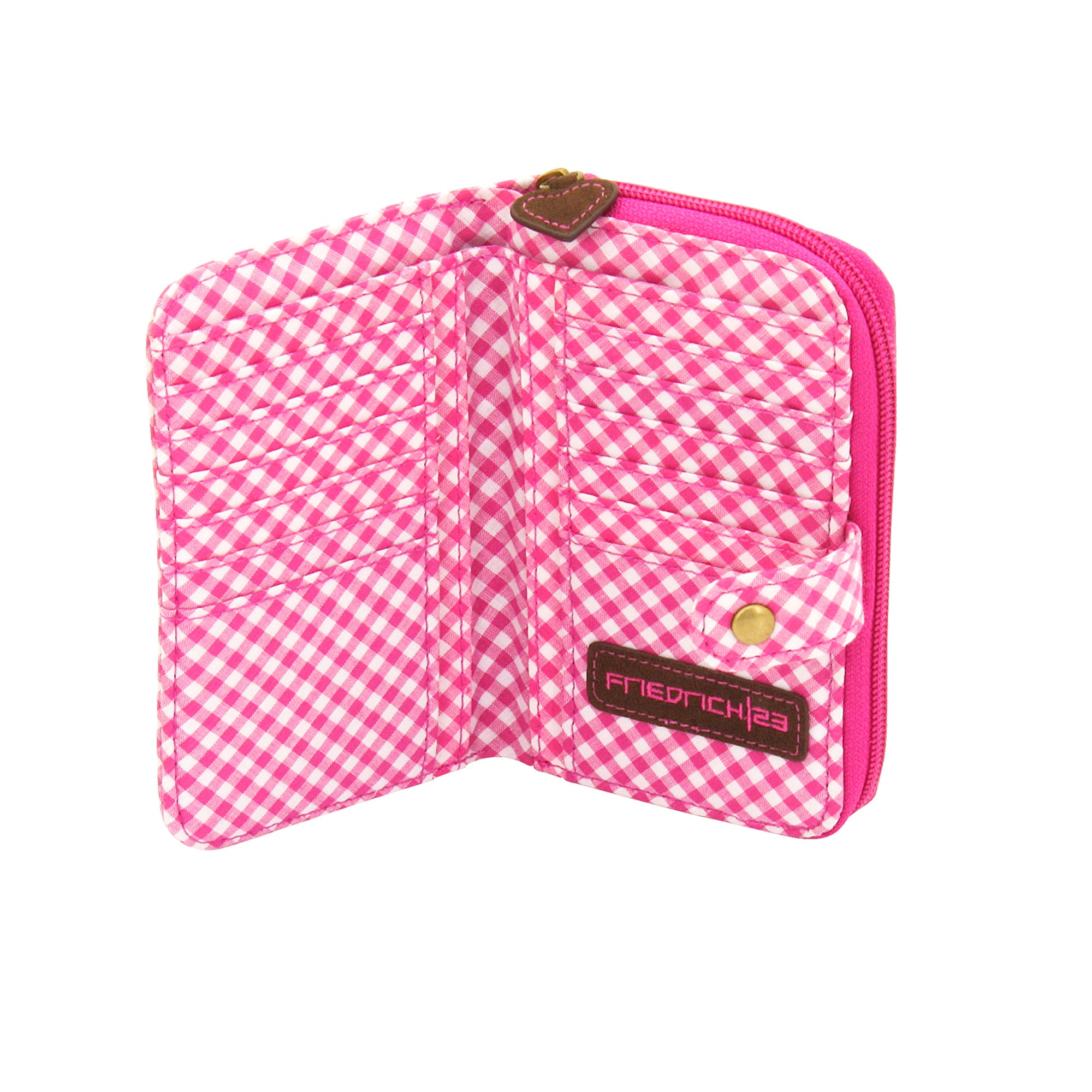 BAVARIA Damen Geldbörse mit Reißverschluss