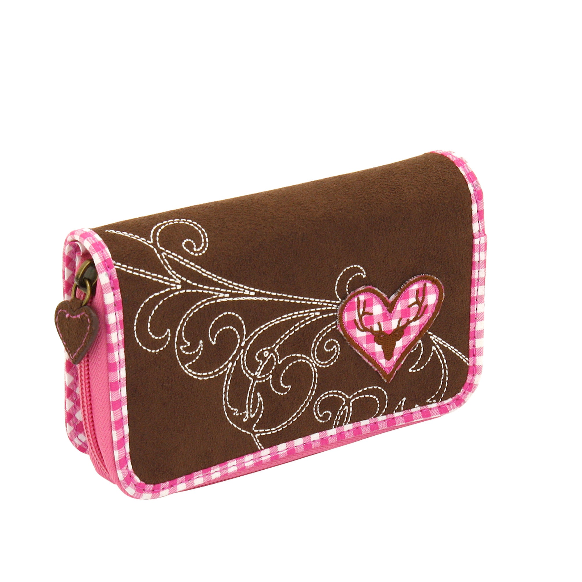 BAVARIA Damen Geldbörse mit Reißverschluss