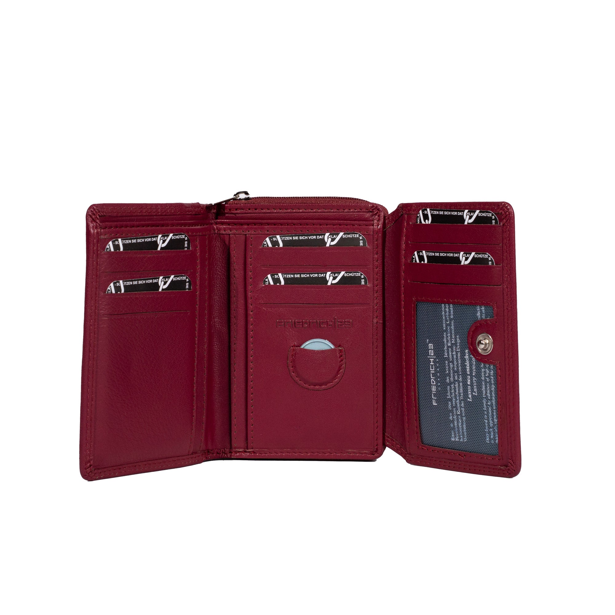 BOHO Damen Geldbörse Leder RFID