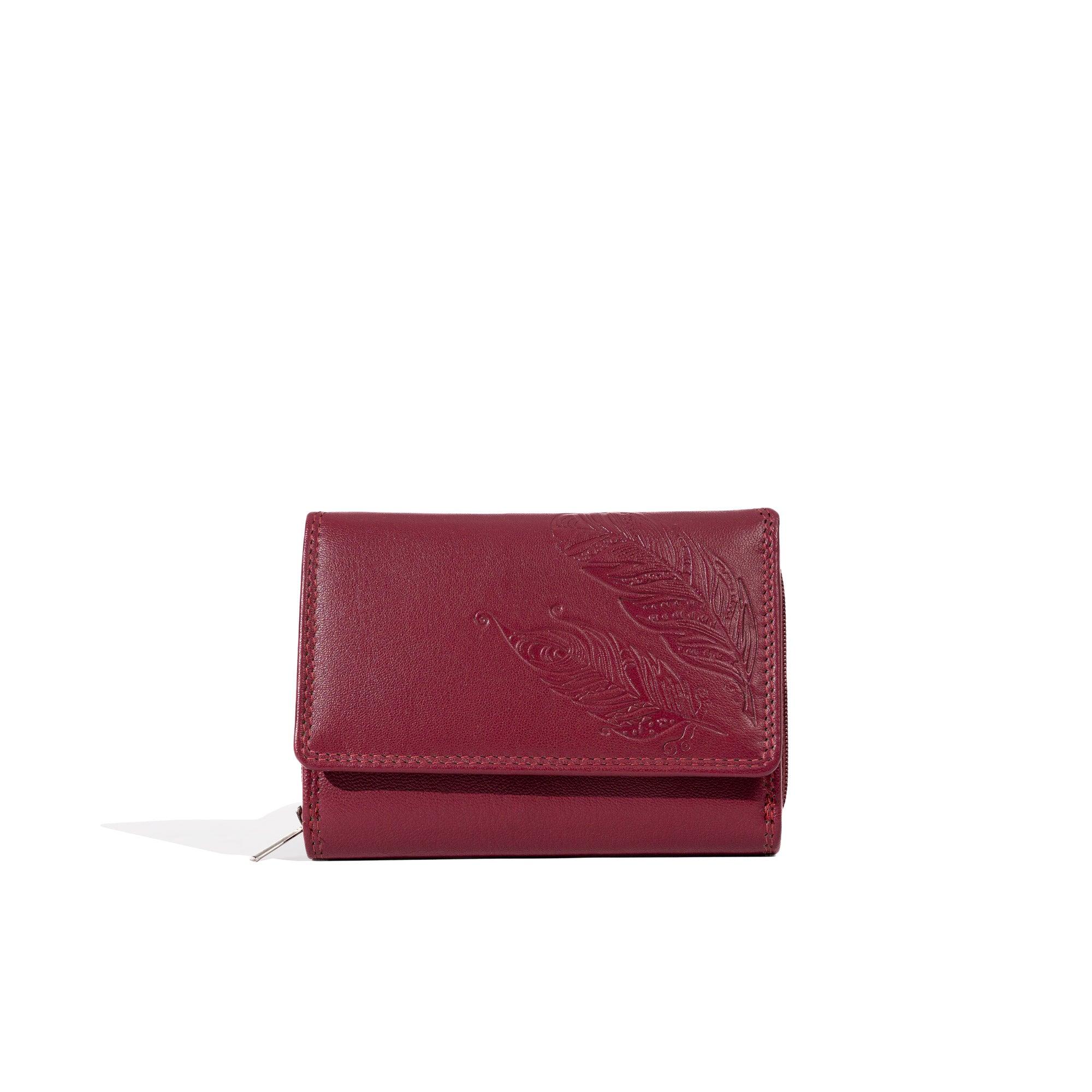Boho women wallet leather rfid