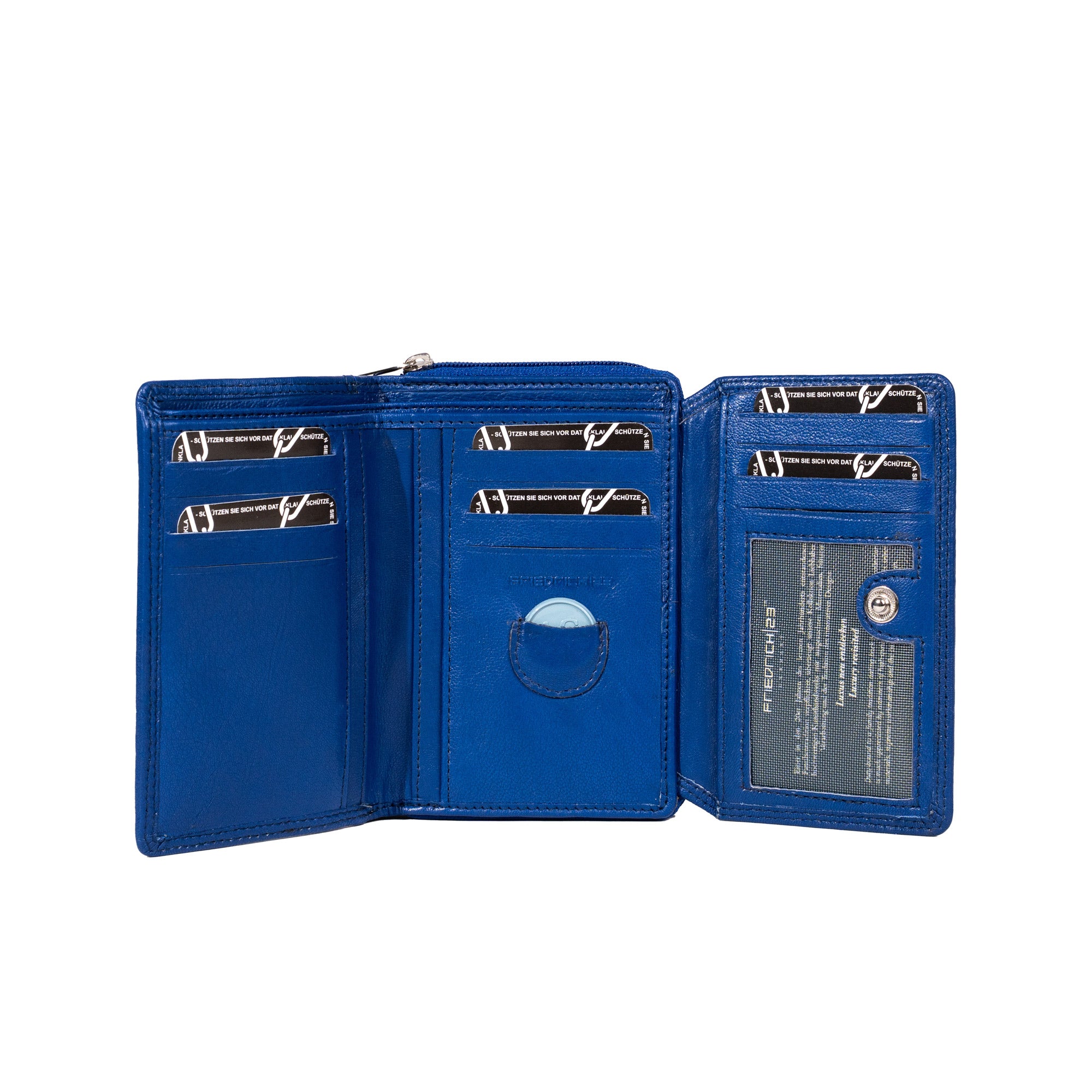 BOHO Damen Geldbörse Leder RFID