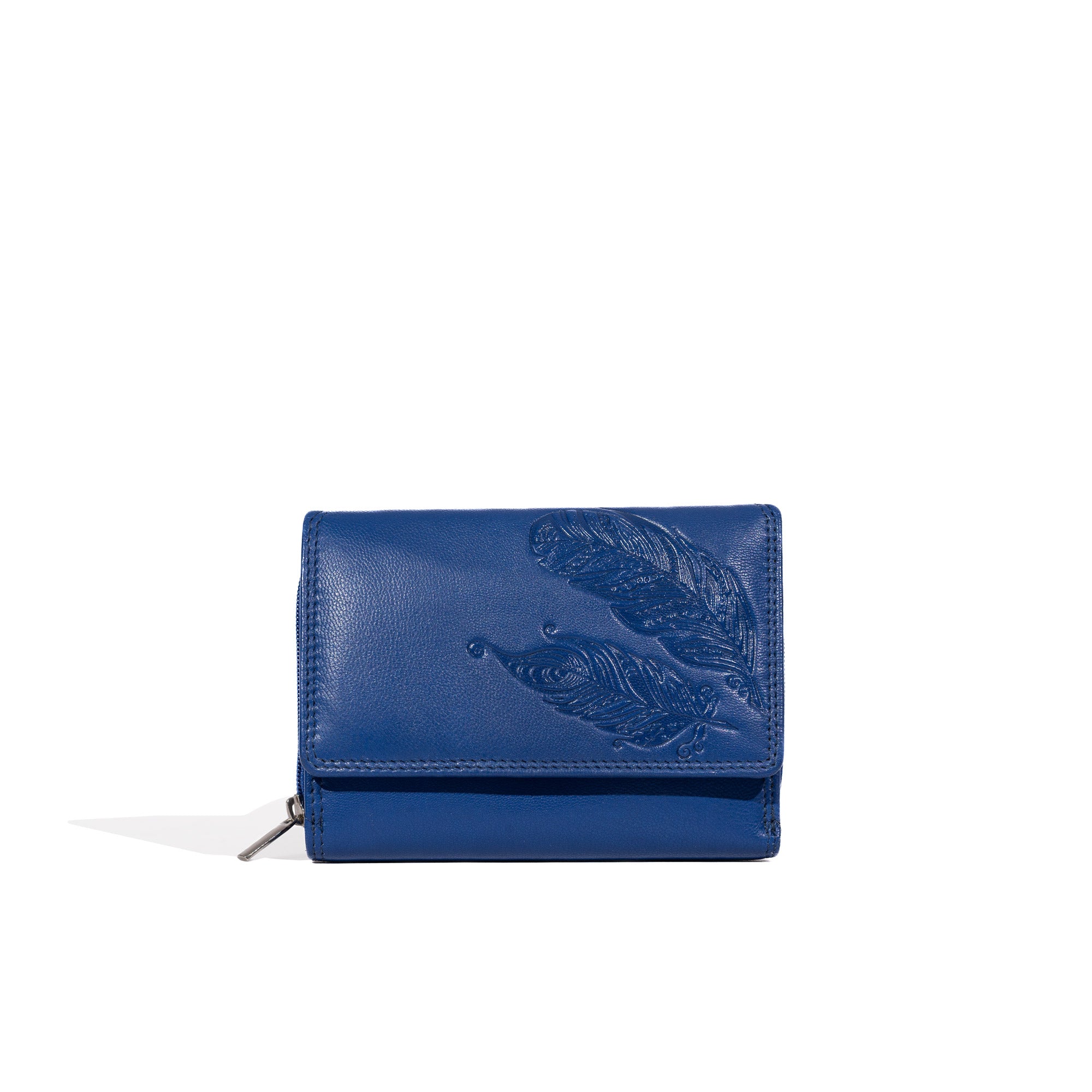 BOHO Damen Geldbörse Leder RFID