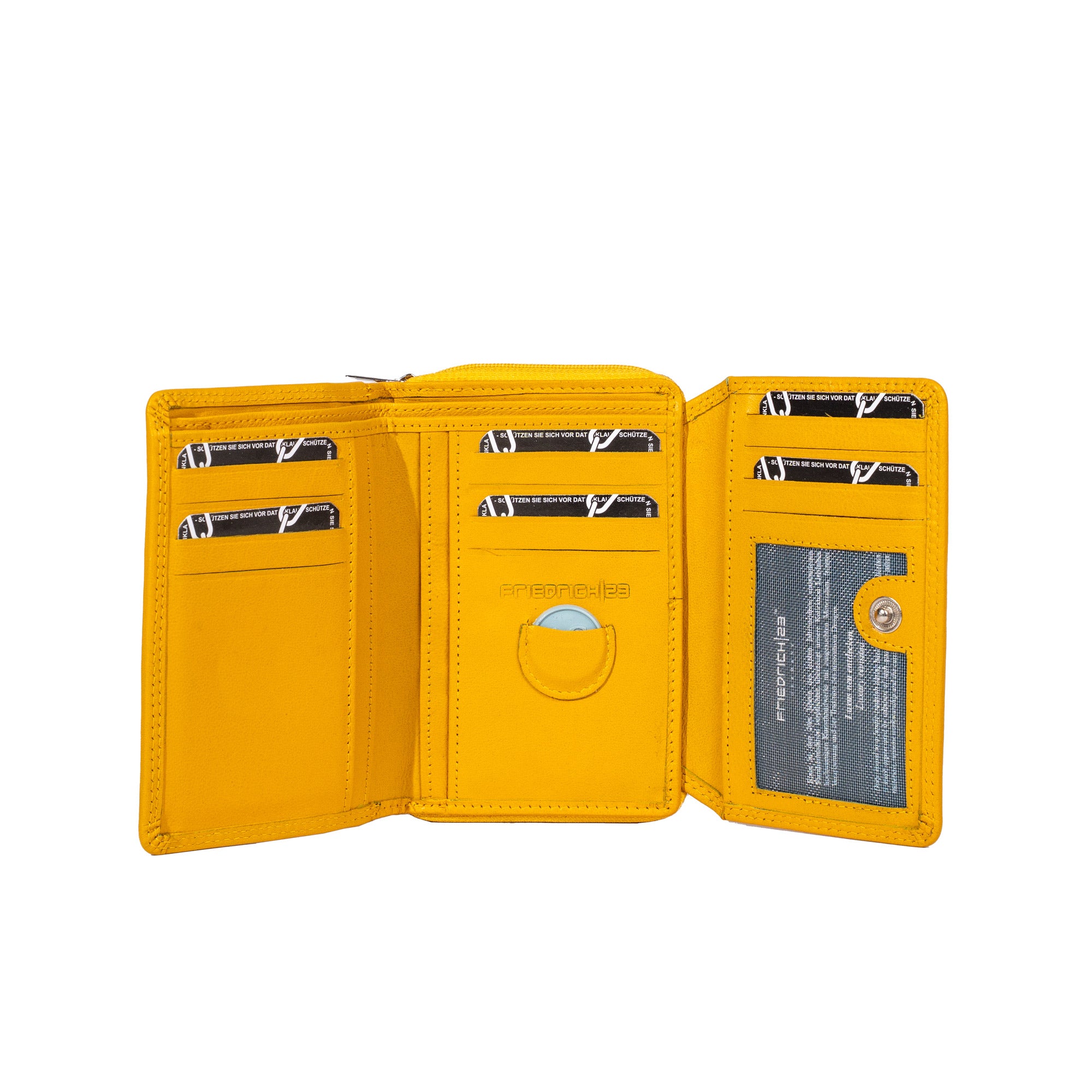 BOHO Damen Geldbörse Leder RFID