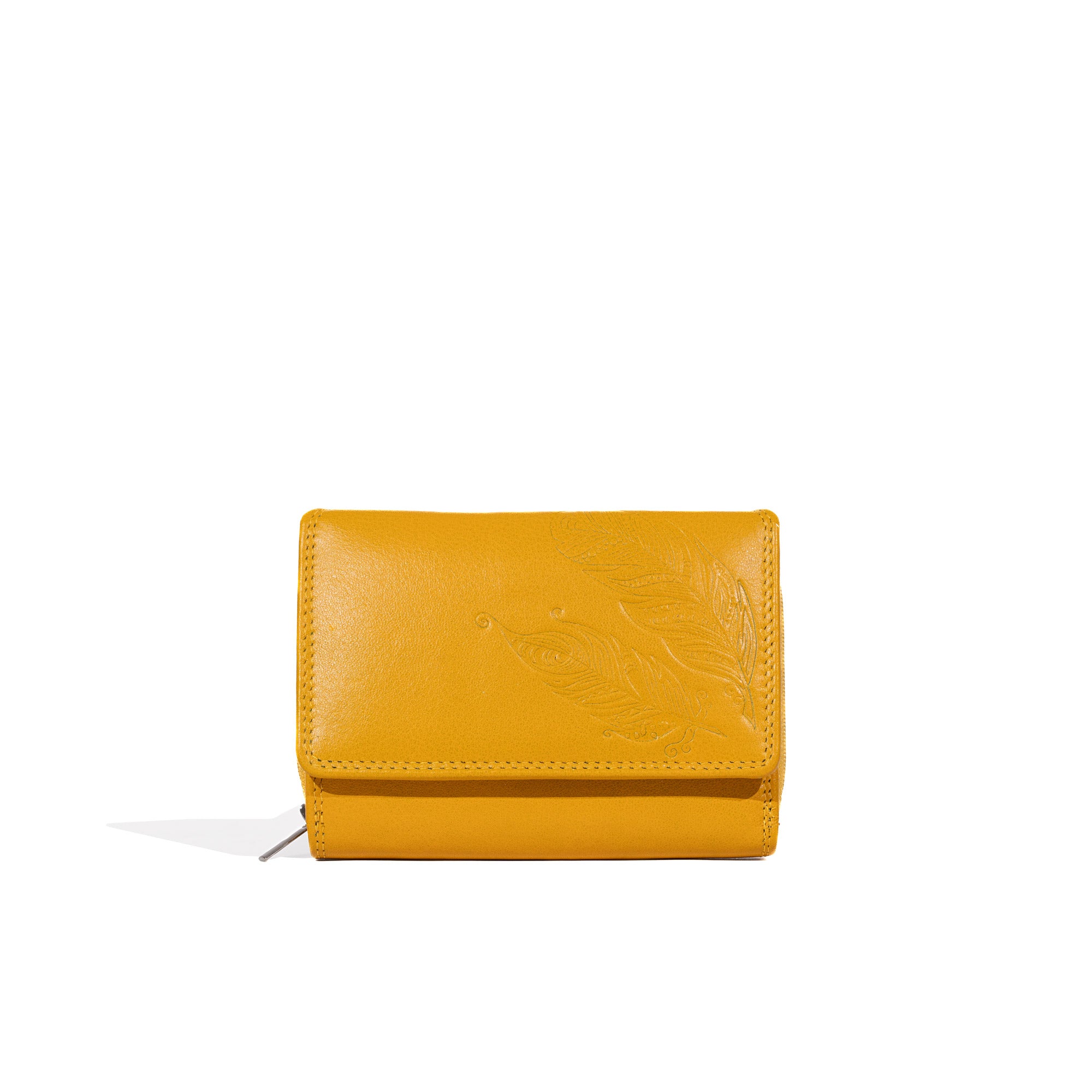 Boho women wallet leather rfid