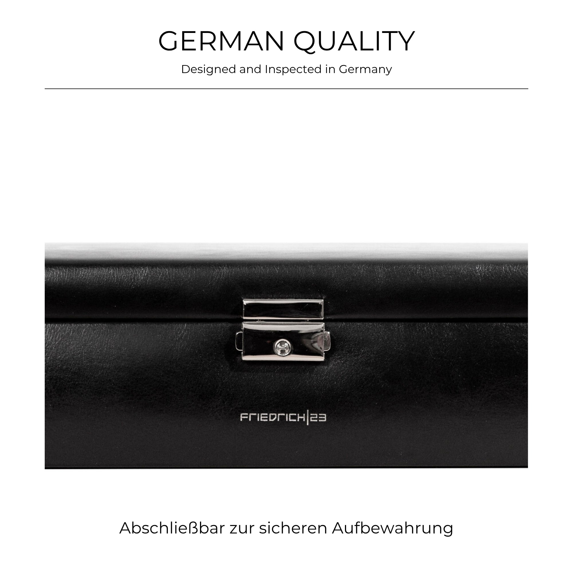 Bond watch box for 6 watches