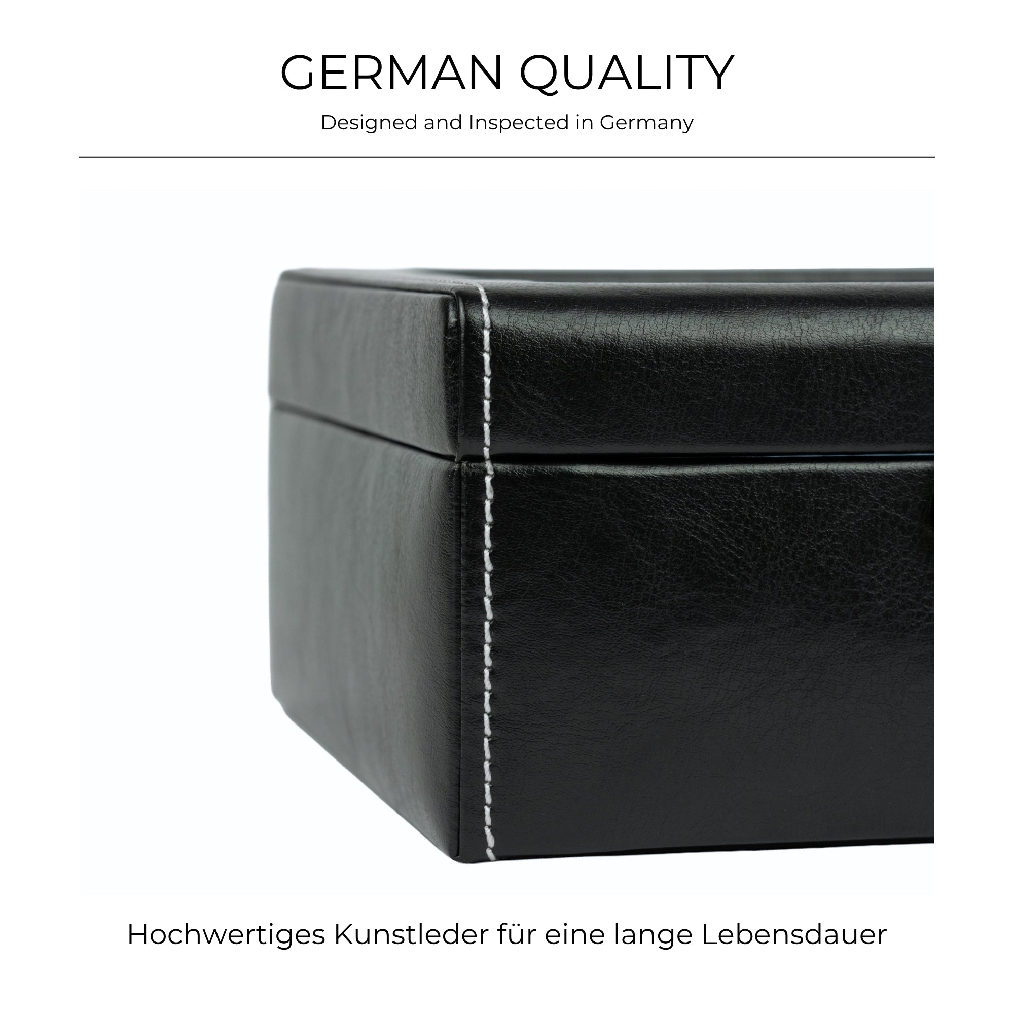 Bond watch box for 6 watches