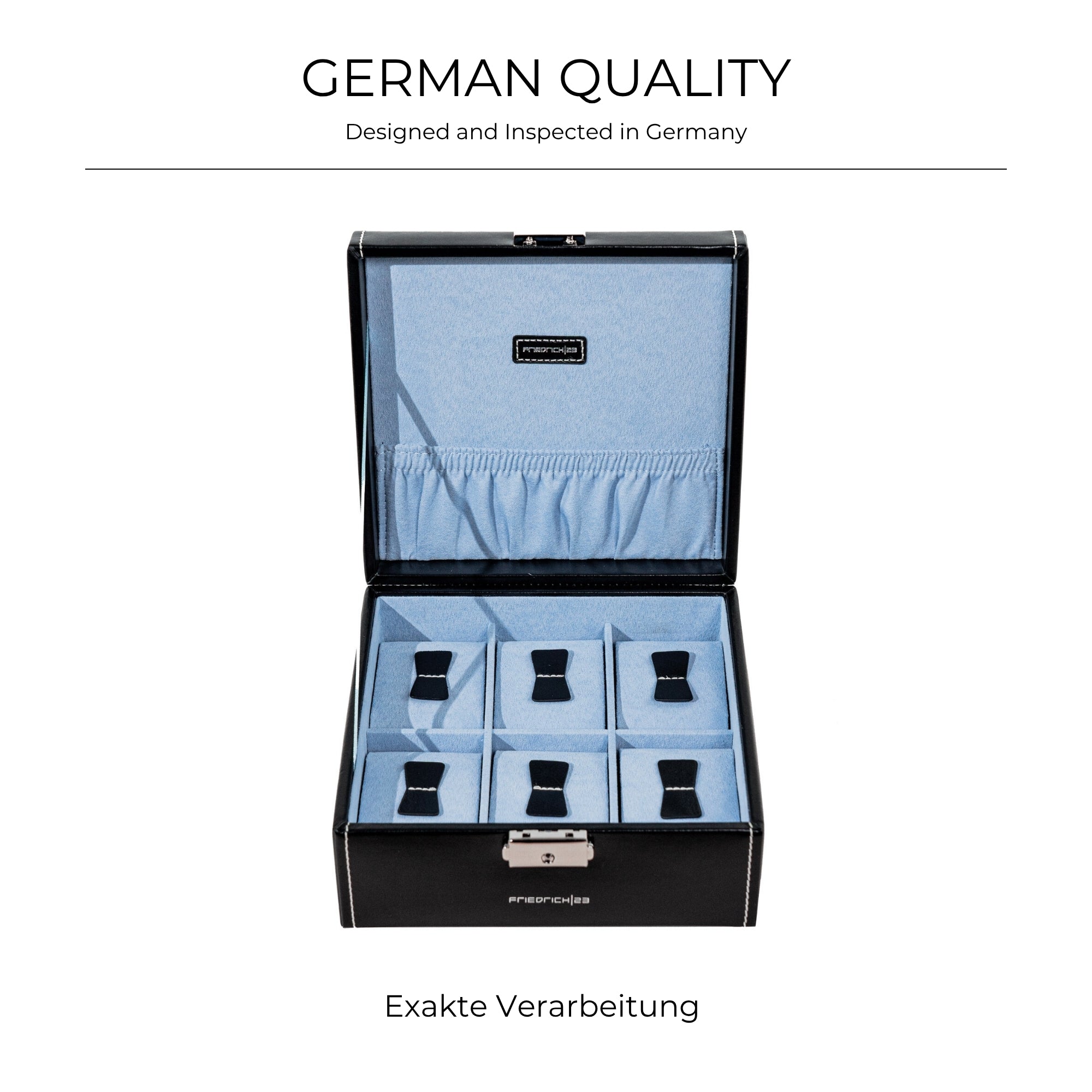 Bond watch box for 6 watches