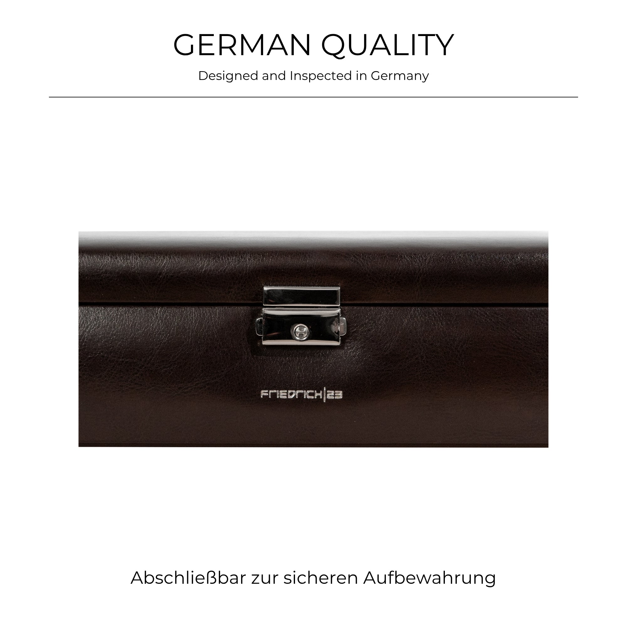 Bond watch box for 6 watches