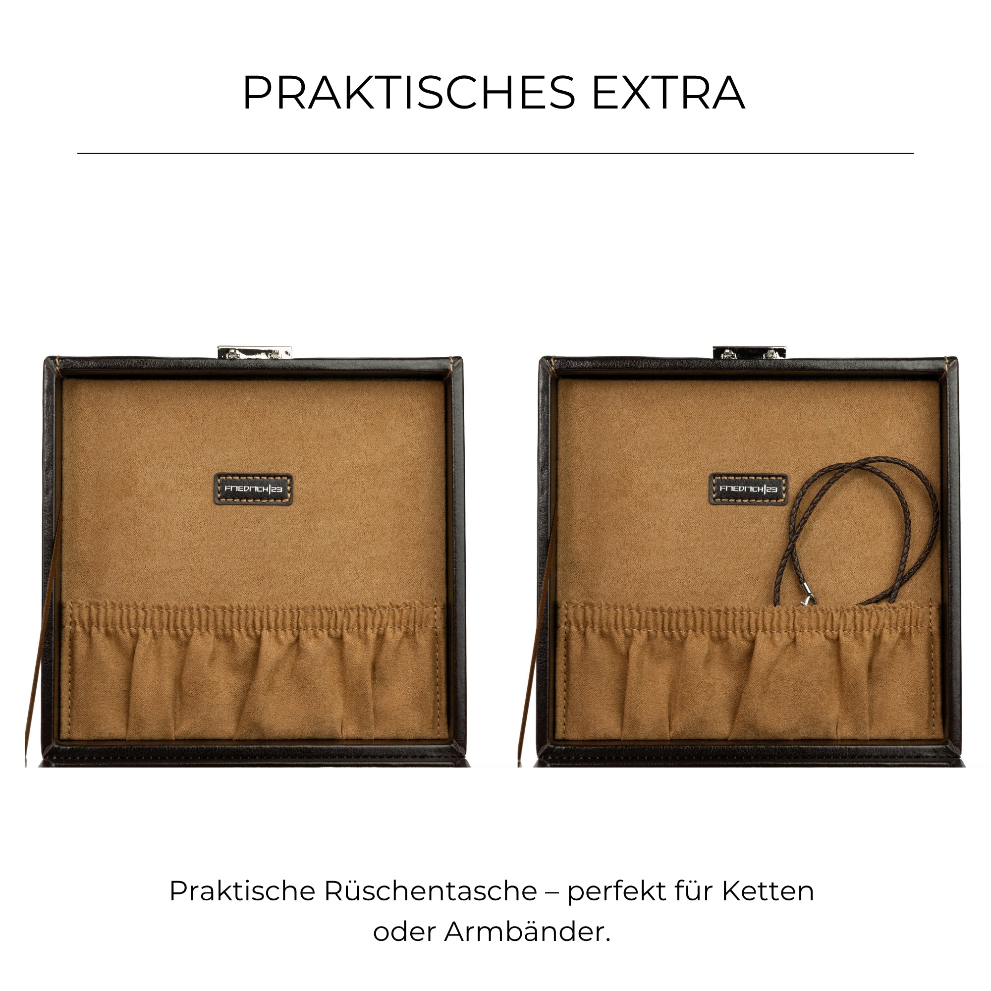 Bond watch box for 6 watches