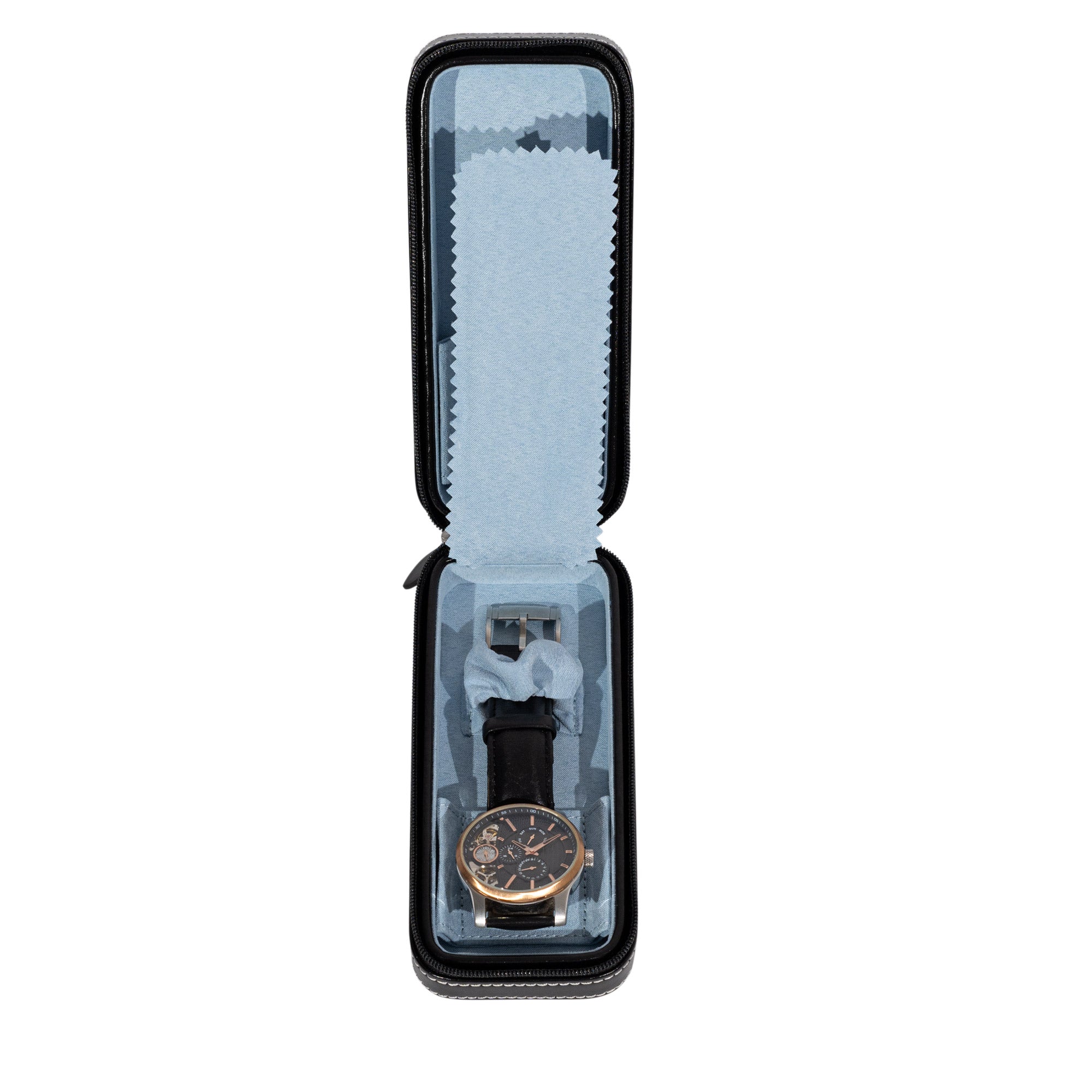Bond watch case for 2 watches