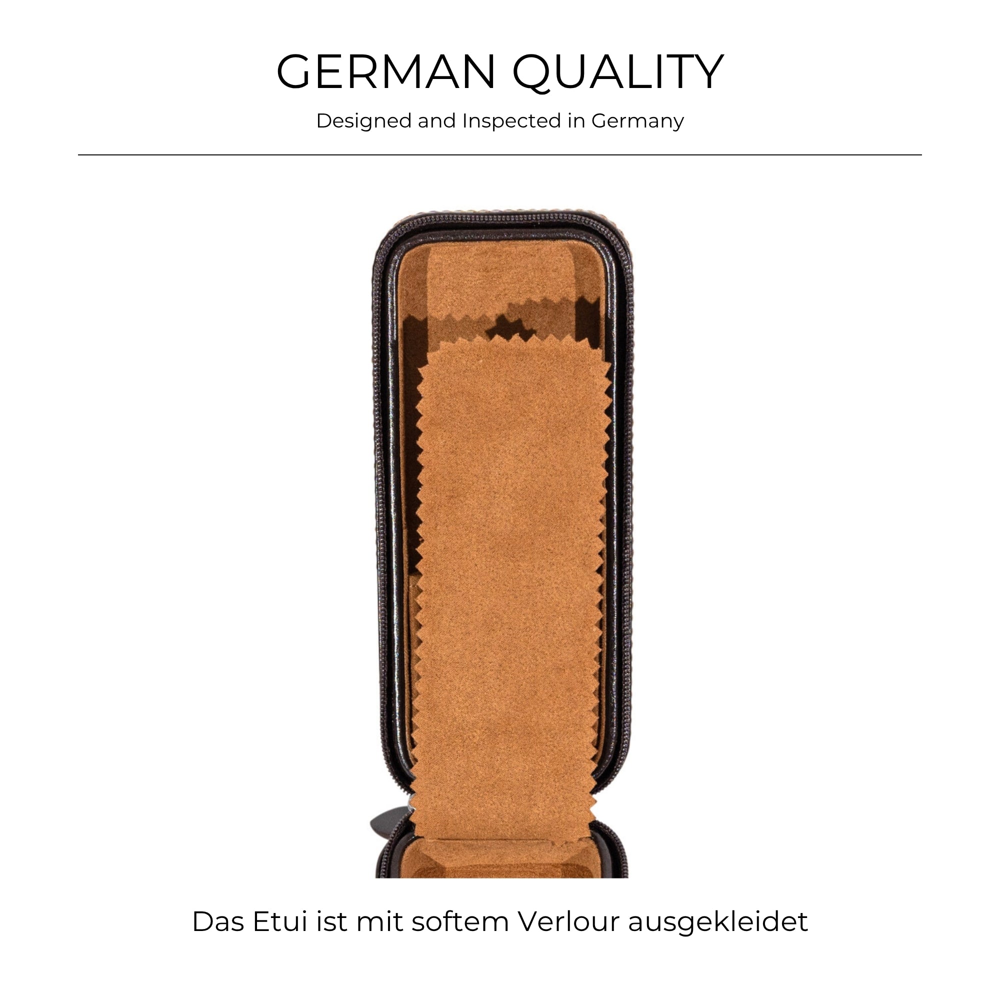 Bond watch case for 2 watches