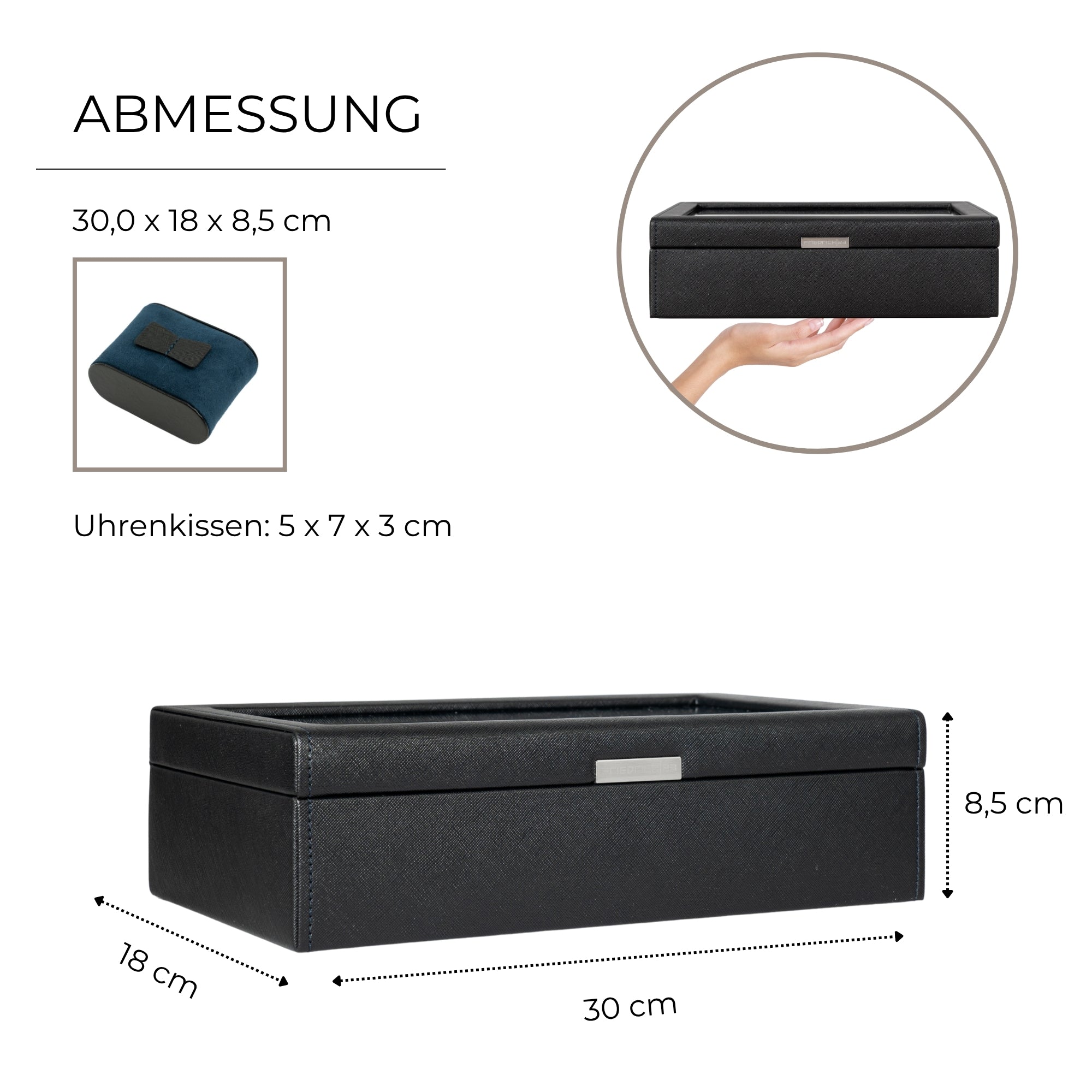 BOND CG Uhrenbox für 10 Uhren