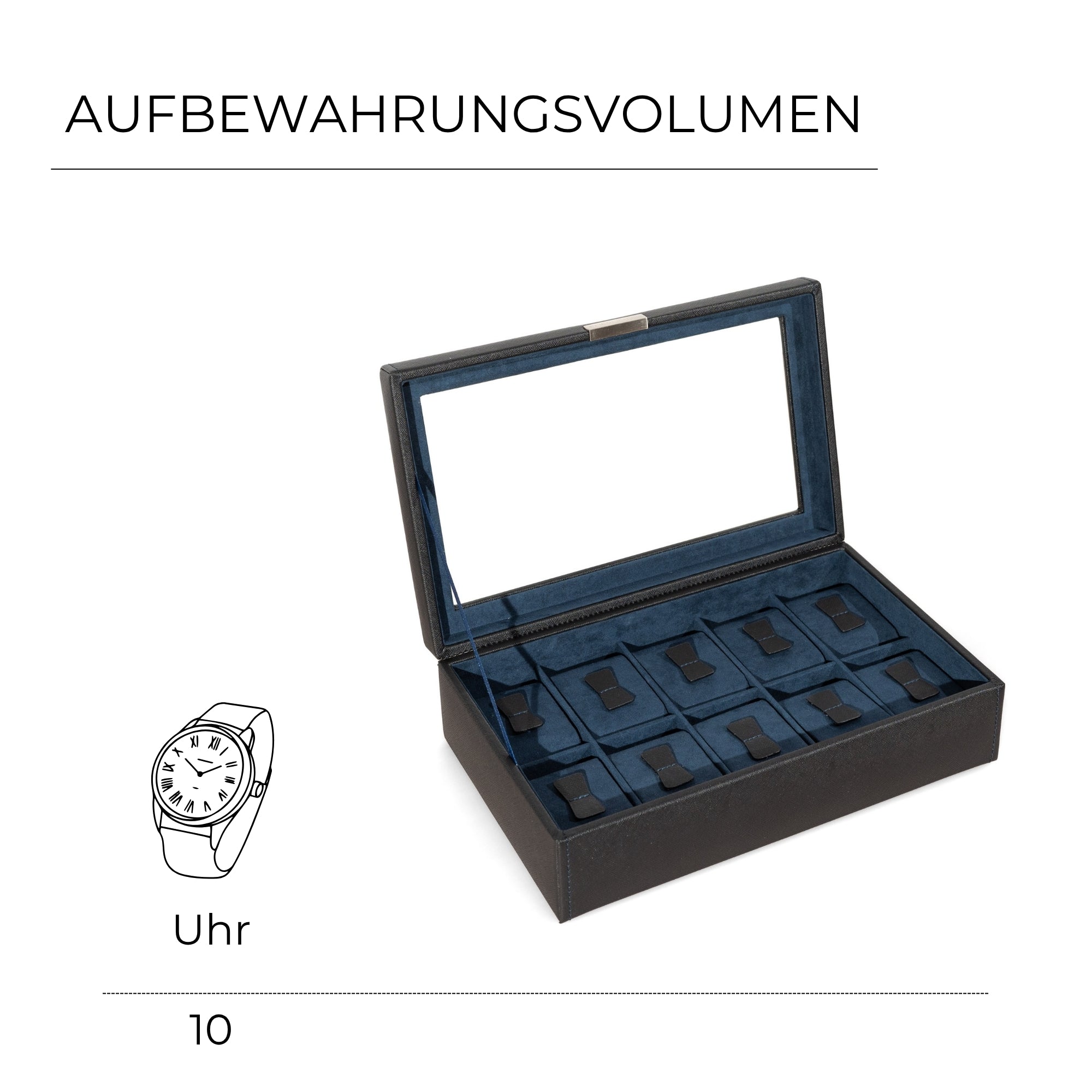 BOND CG Uhrenbox für 10 Uhren
