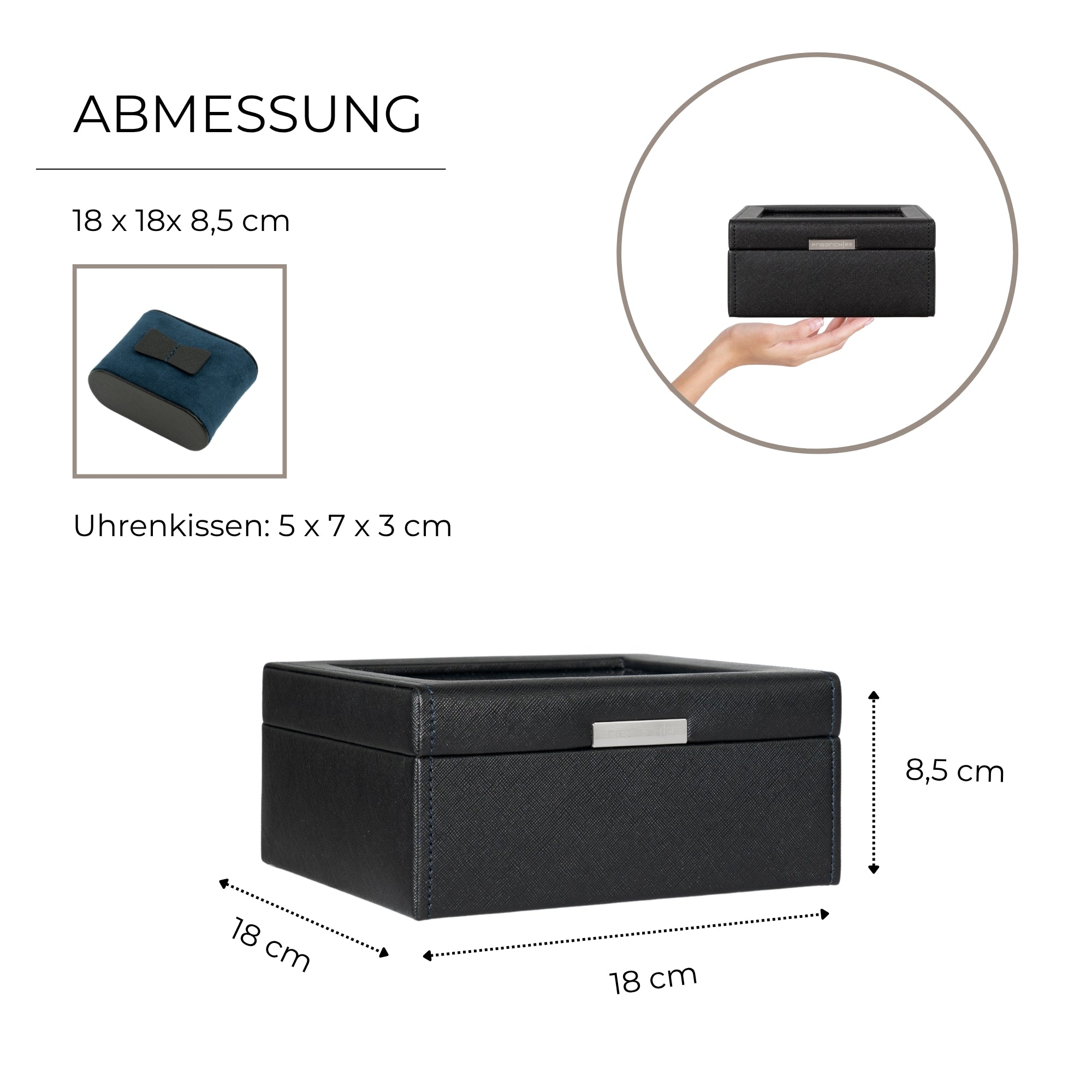 BOND CG Uhrenbox für 6 Uhren