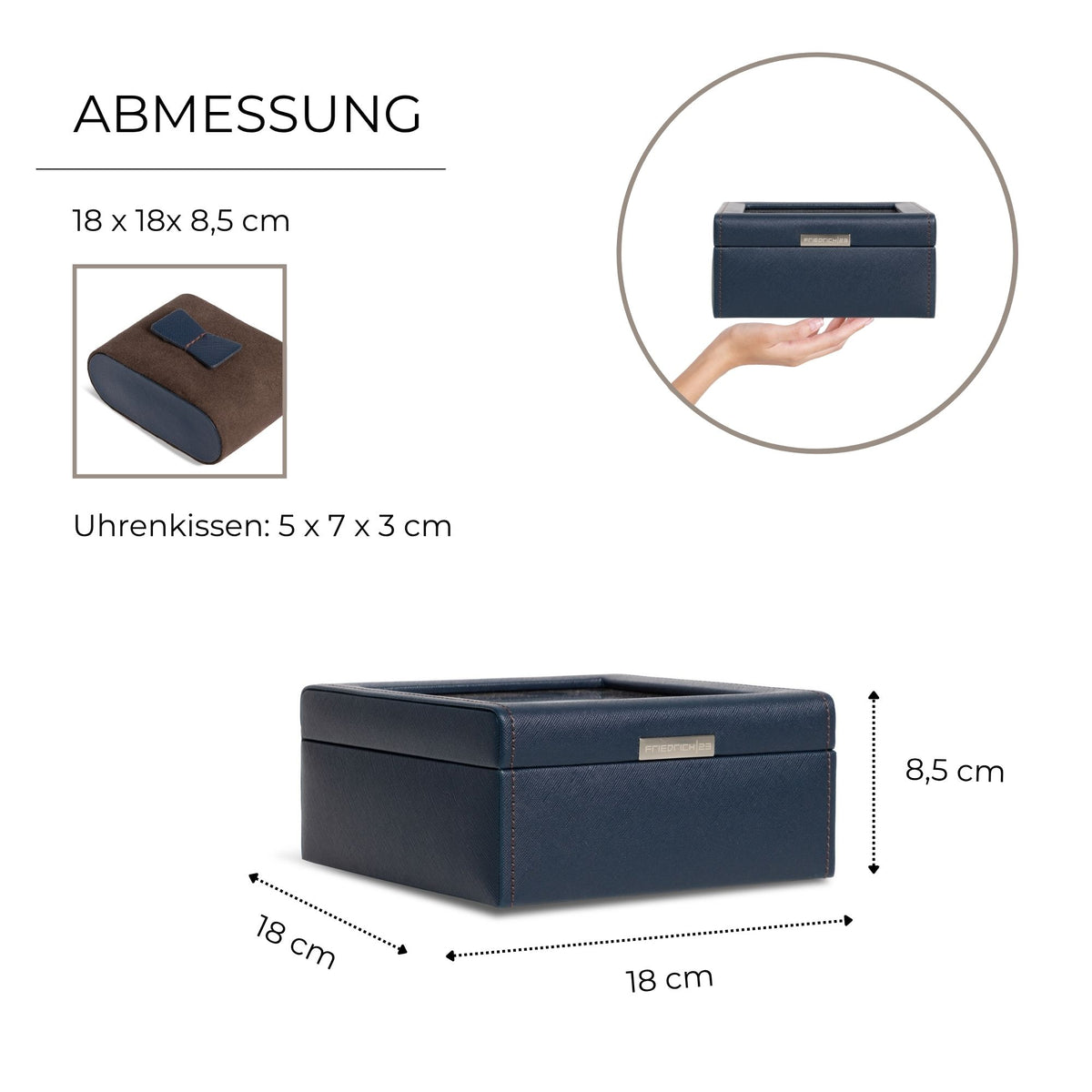 BOND CG Uhrenbox für 6 Uhren