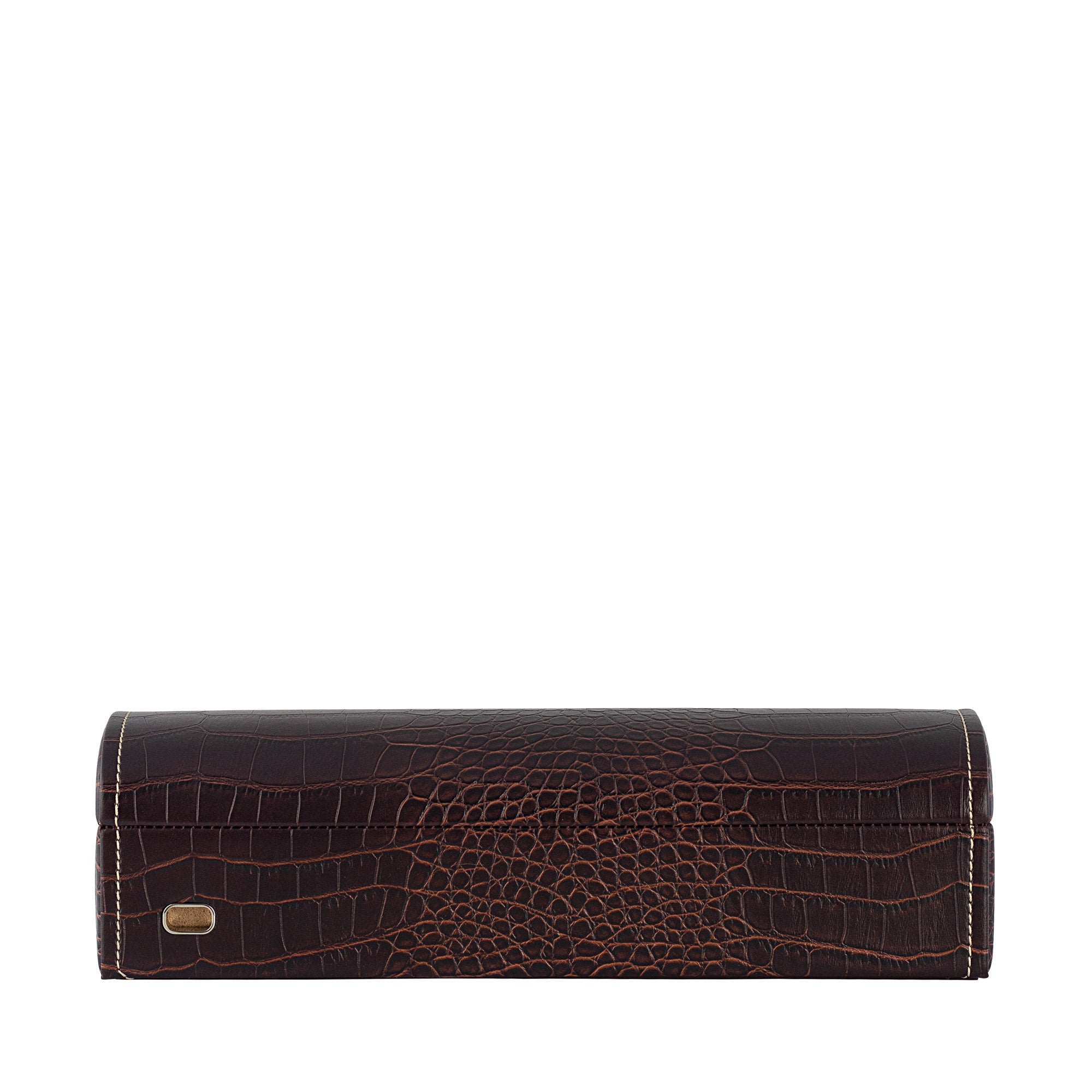 LE CROC Uhrenbox für 5 Uhren in Kroko Optik