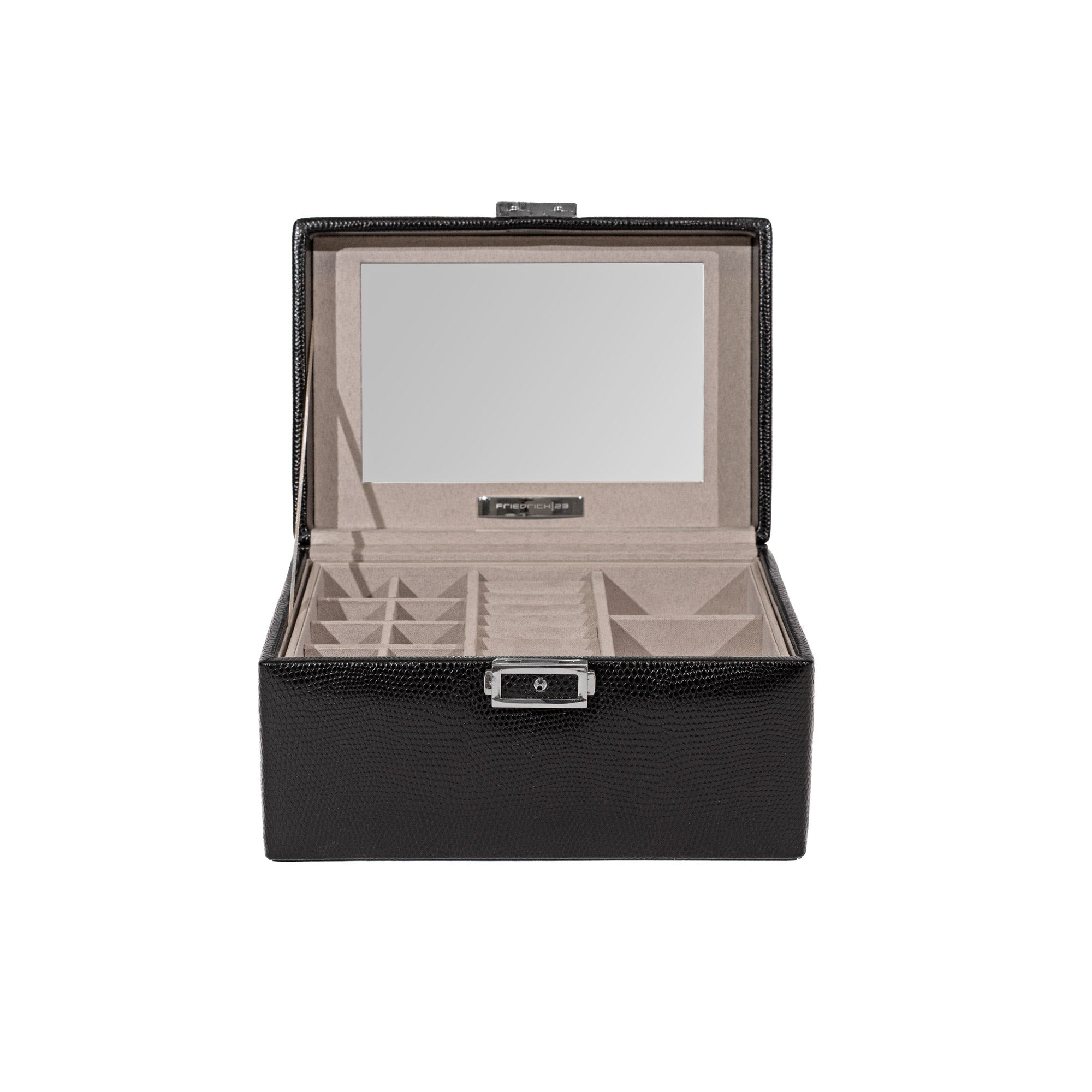 Milano jewelry box in lizard optics