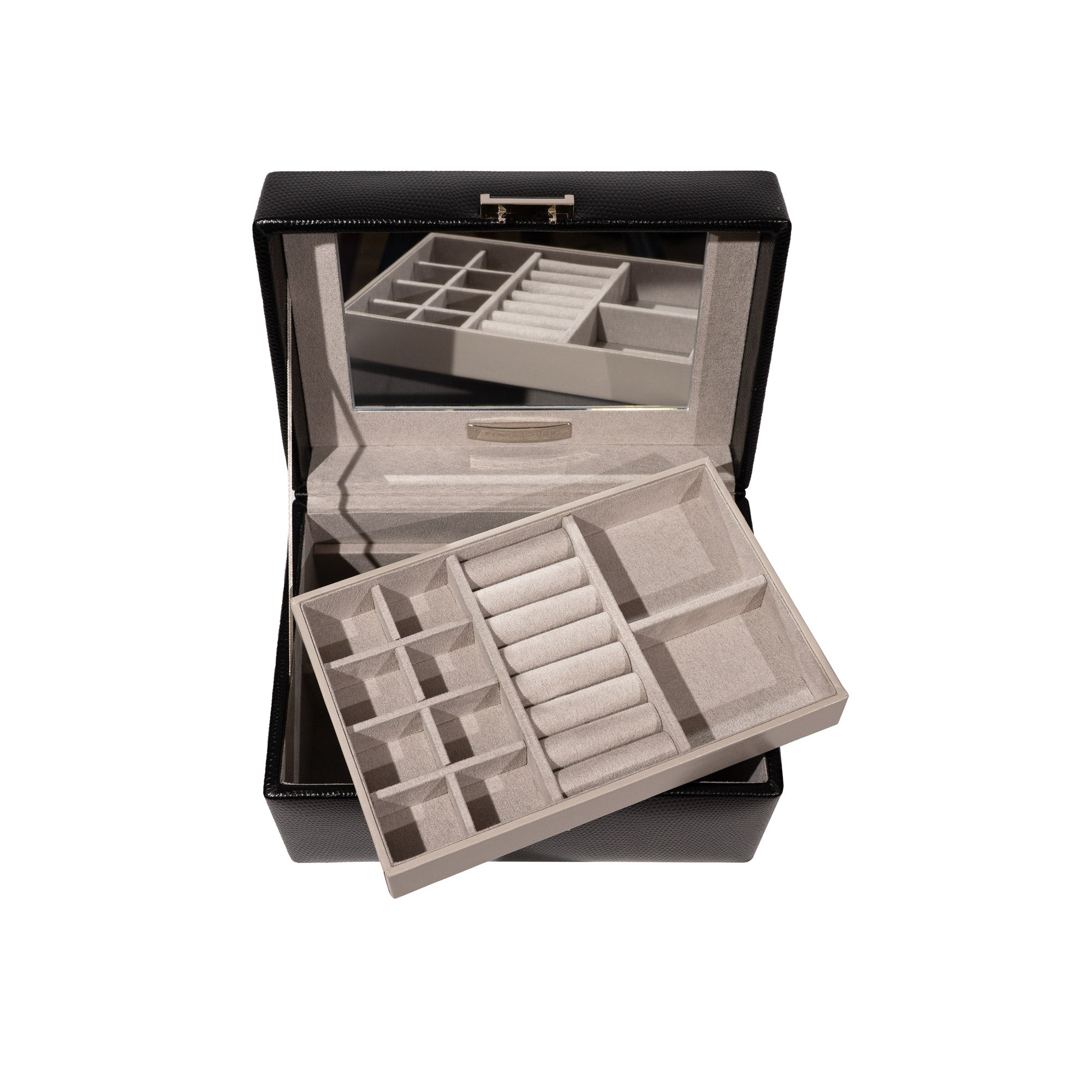 Milano jewelry box in lizard optics