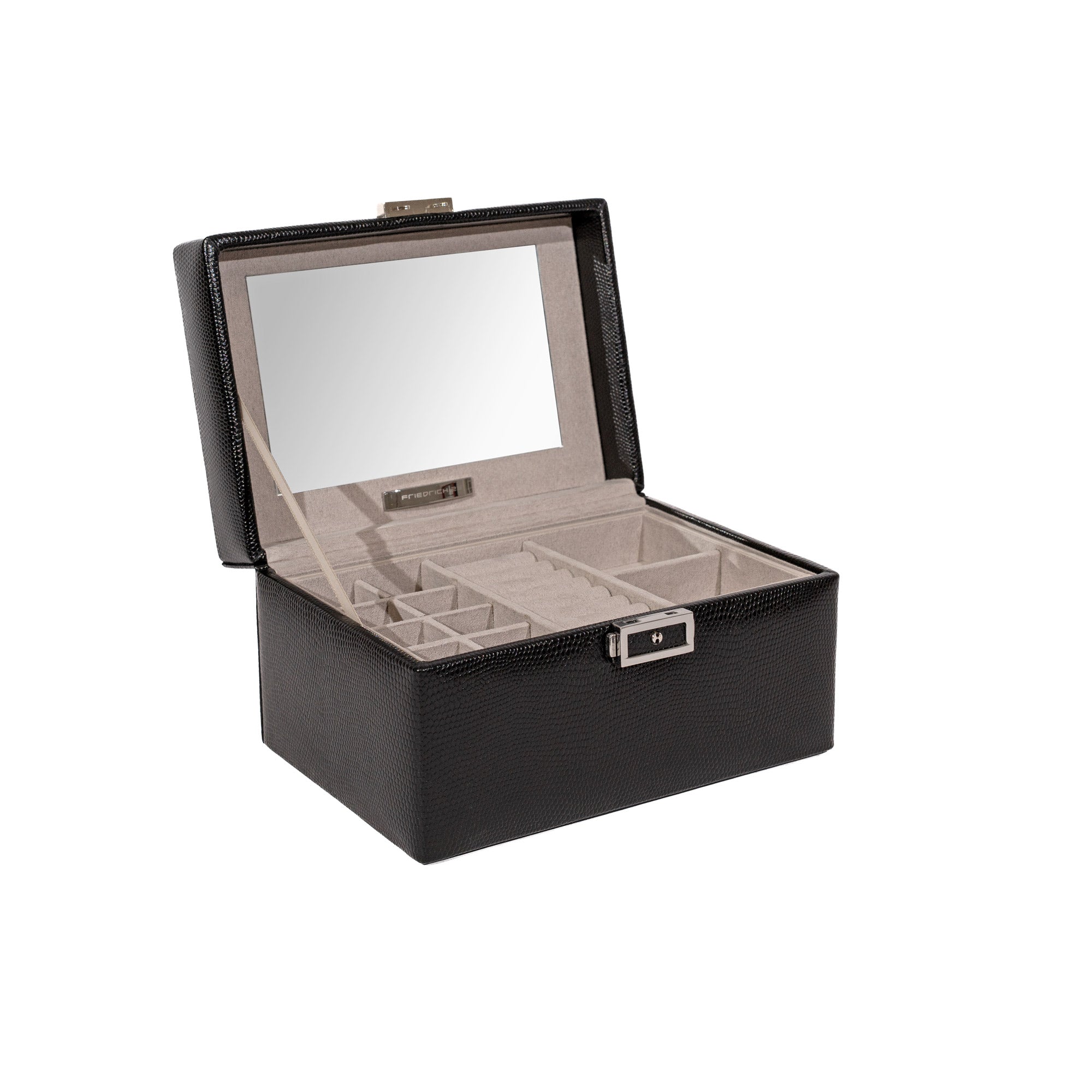 Milano jewelry box in lizard optics