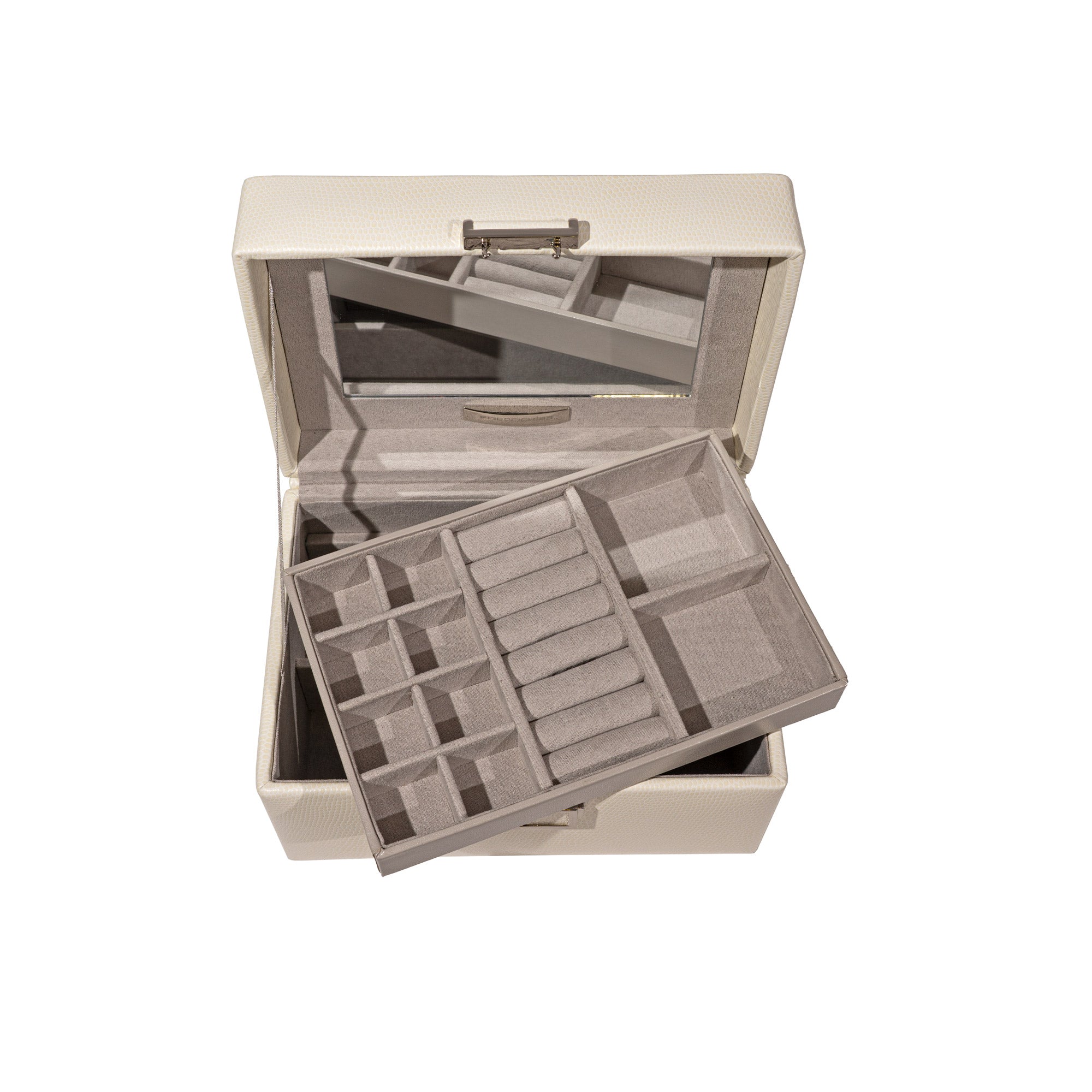 Milano jewelry box in lizard optics