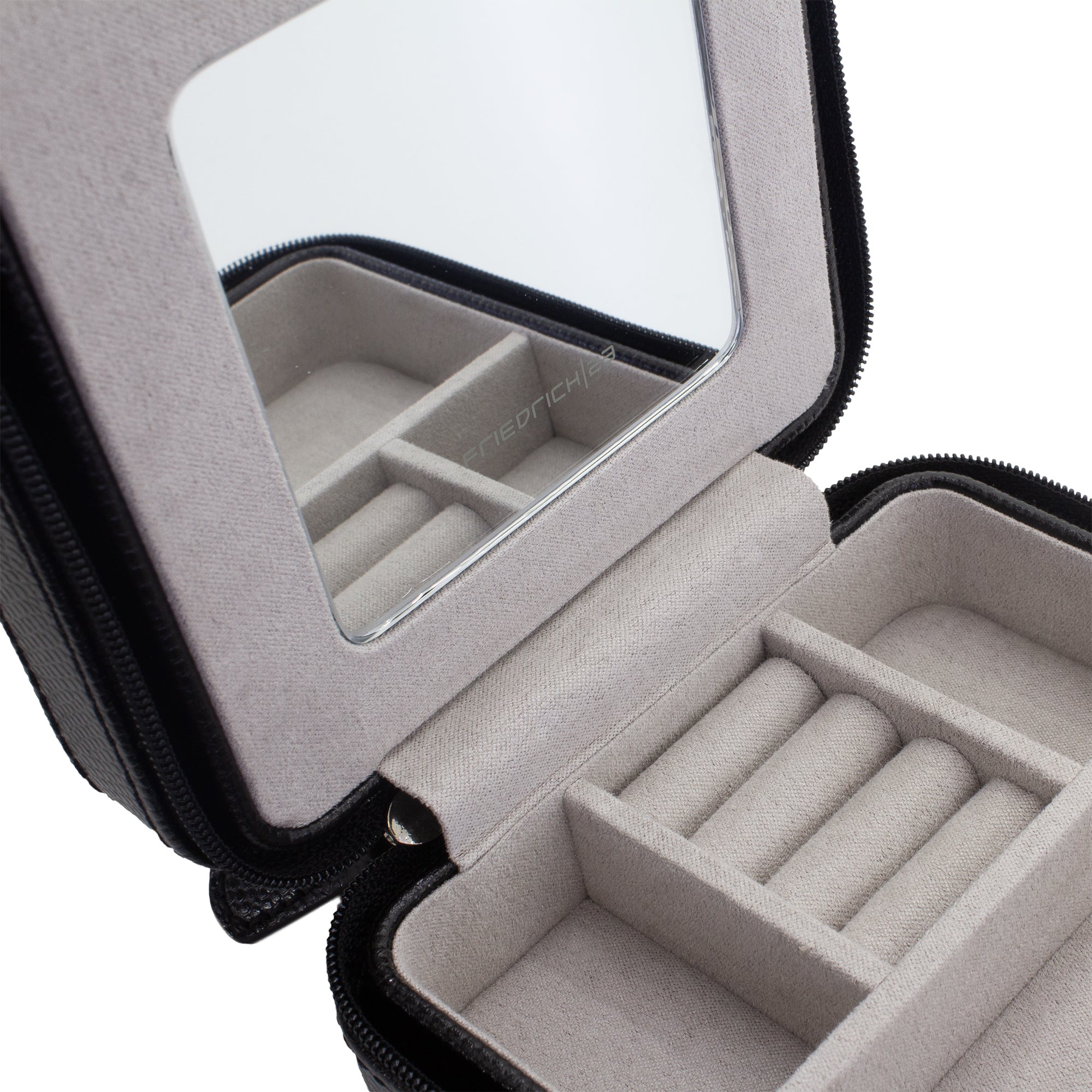 Milano jewelry case in Lizard optics