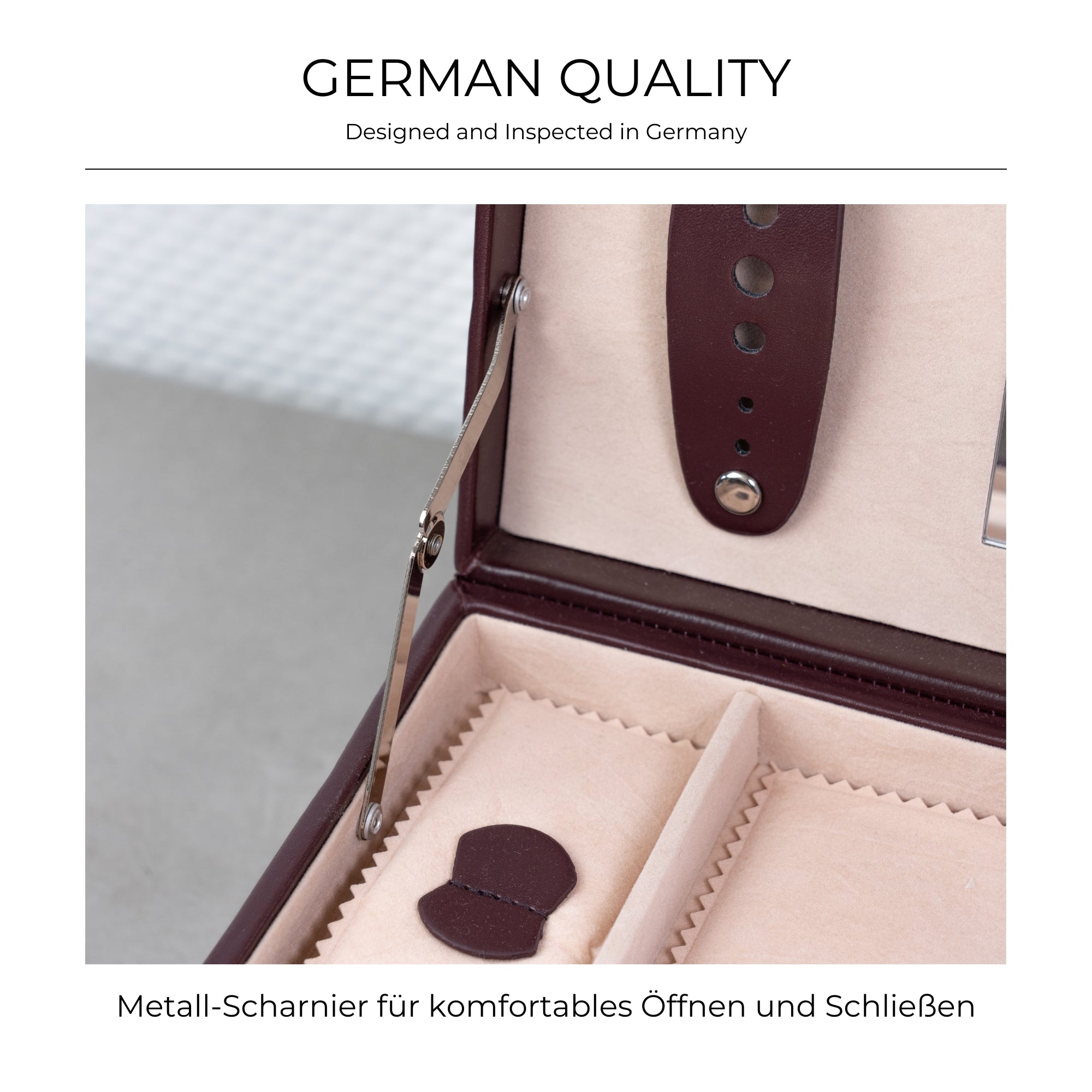 CLASSICO Schmuckkasten aus Leder