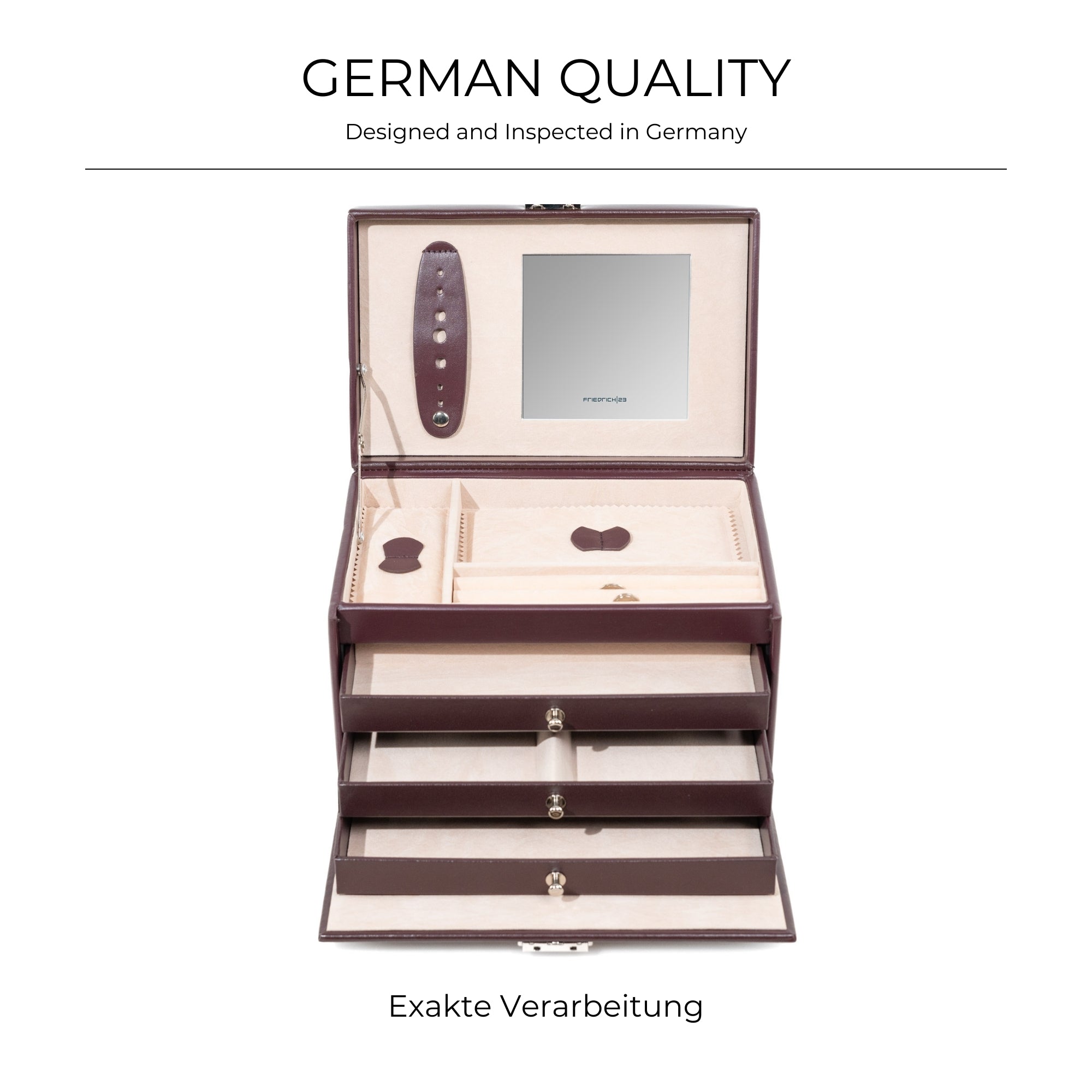 CLASSICO Schmuckkasten aus Leder