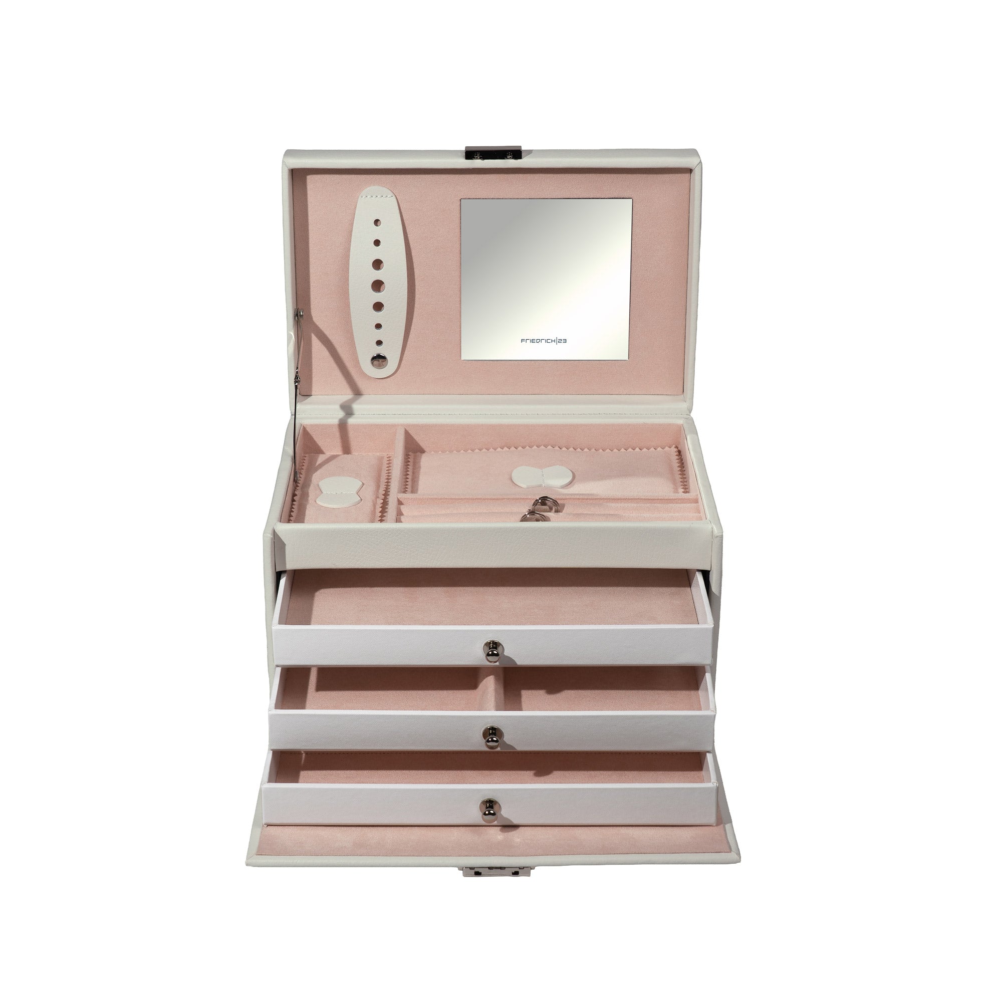 CLASSICO Schmuckkasten Echt Leder - ROSÉ EDITION