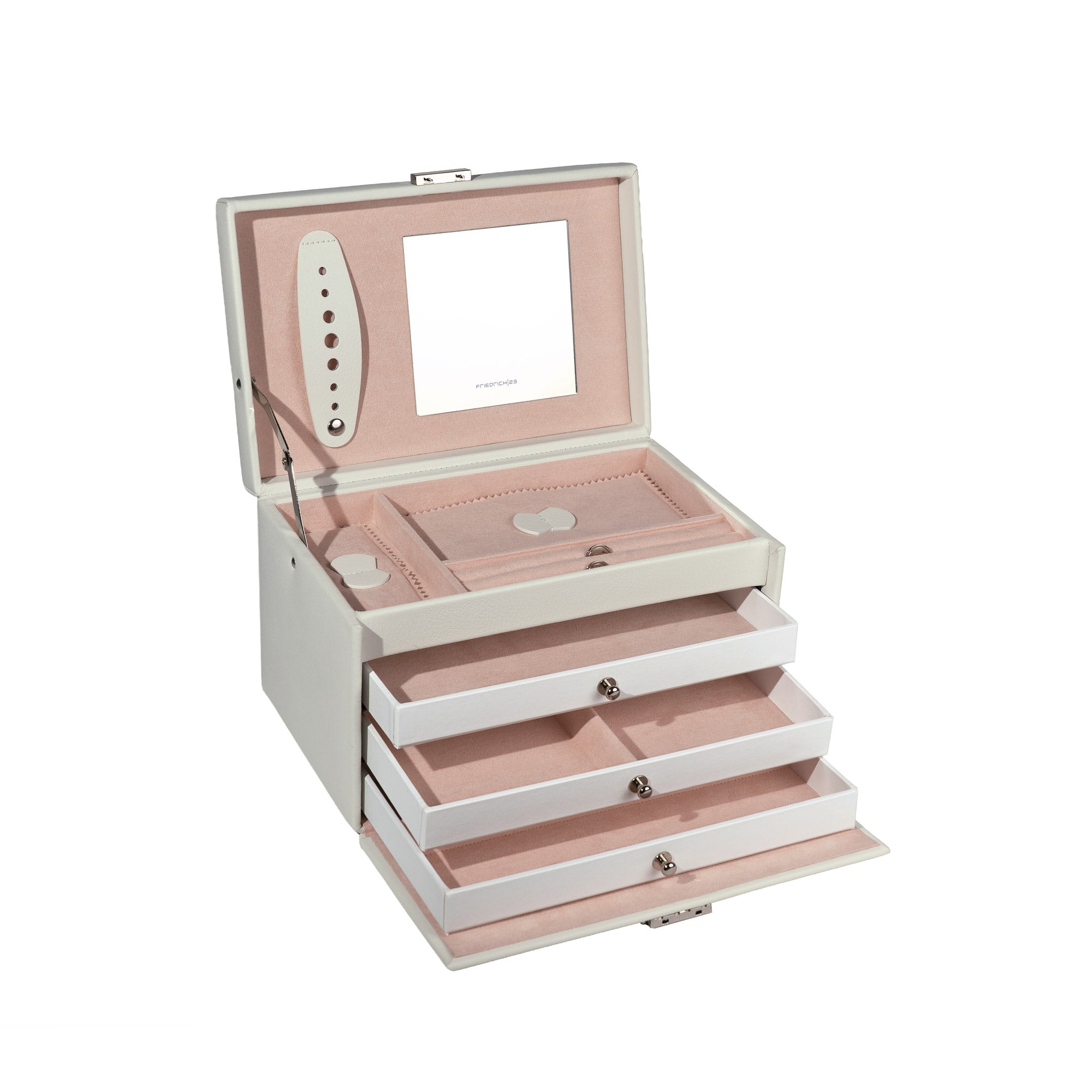 CLASSICO Schmuckkasten Echt Leder - ROSÉ EDITION