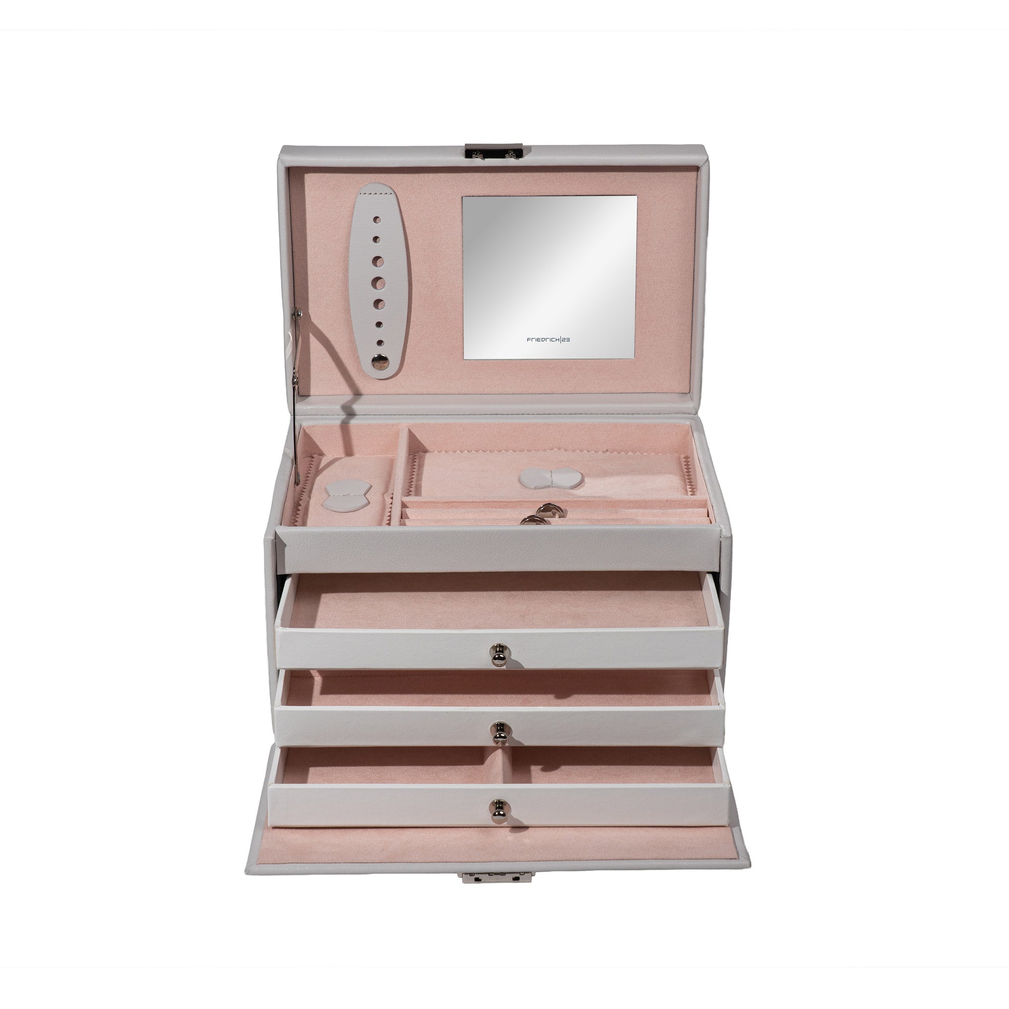 CLASSICO Schmuckkasten Echt Leder - ROSÉ EDITION