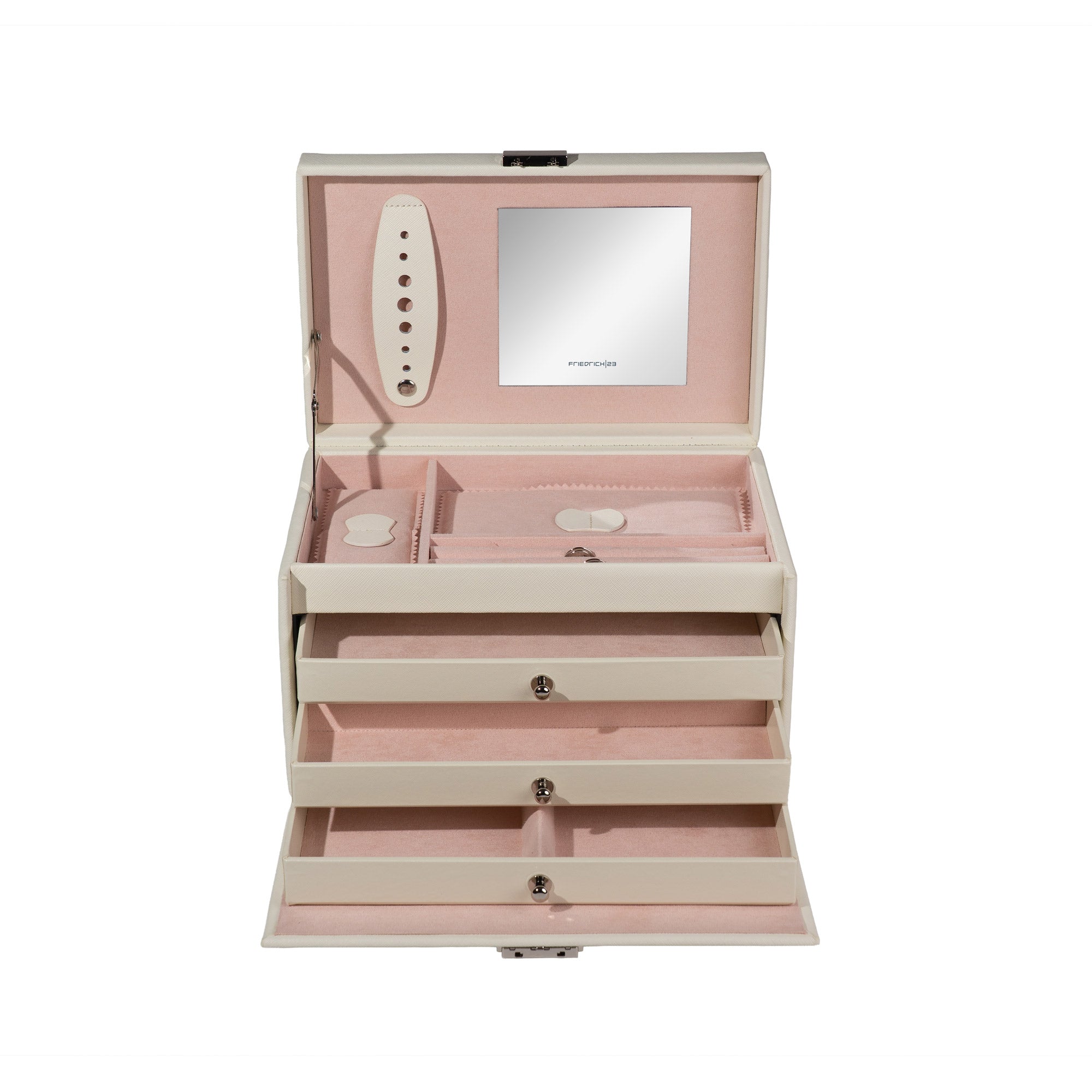 CLASSICO Schmuckkasten Echt Leder - ROSÉ EDITION