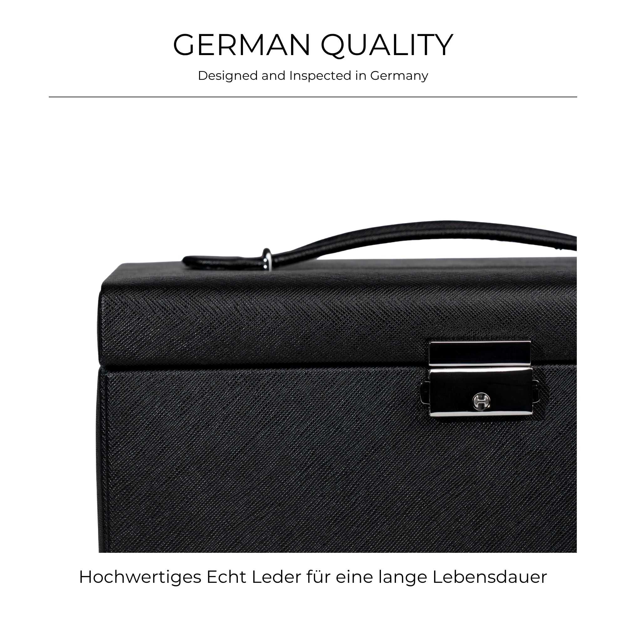 CLASSICO Schmuckkasten Echt Leder - ROSÉ EDITION