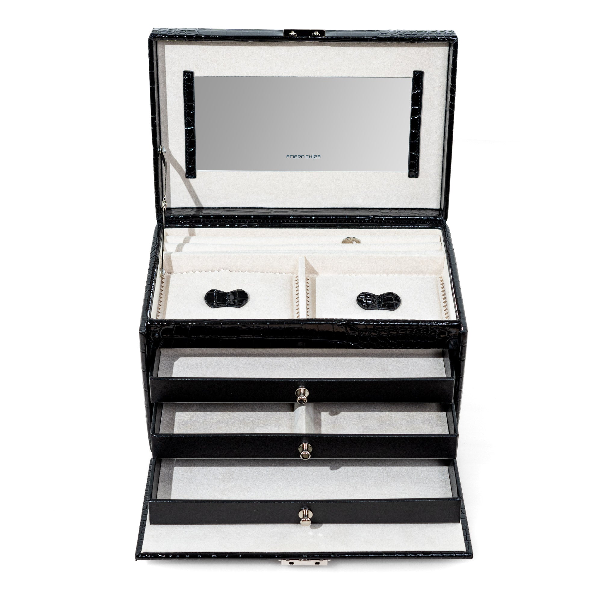 Jolie jewelry box in Kroko optics