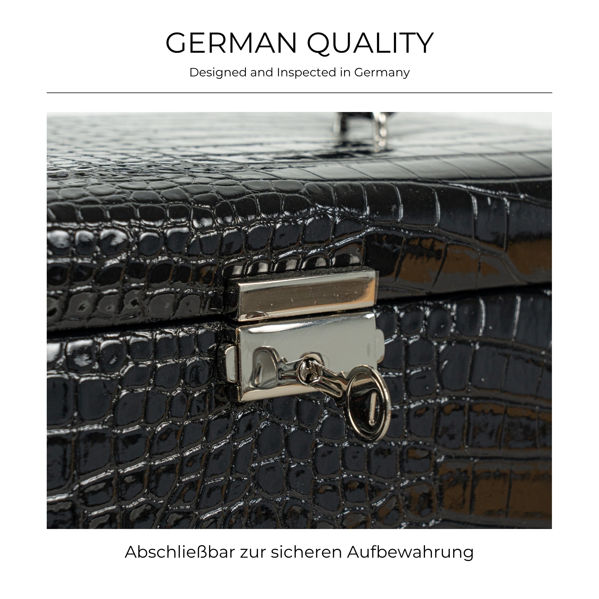 Jolie jewelry box in Kroko optics