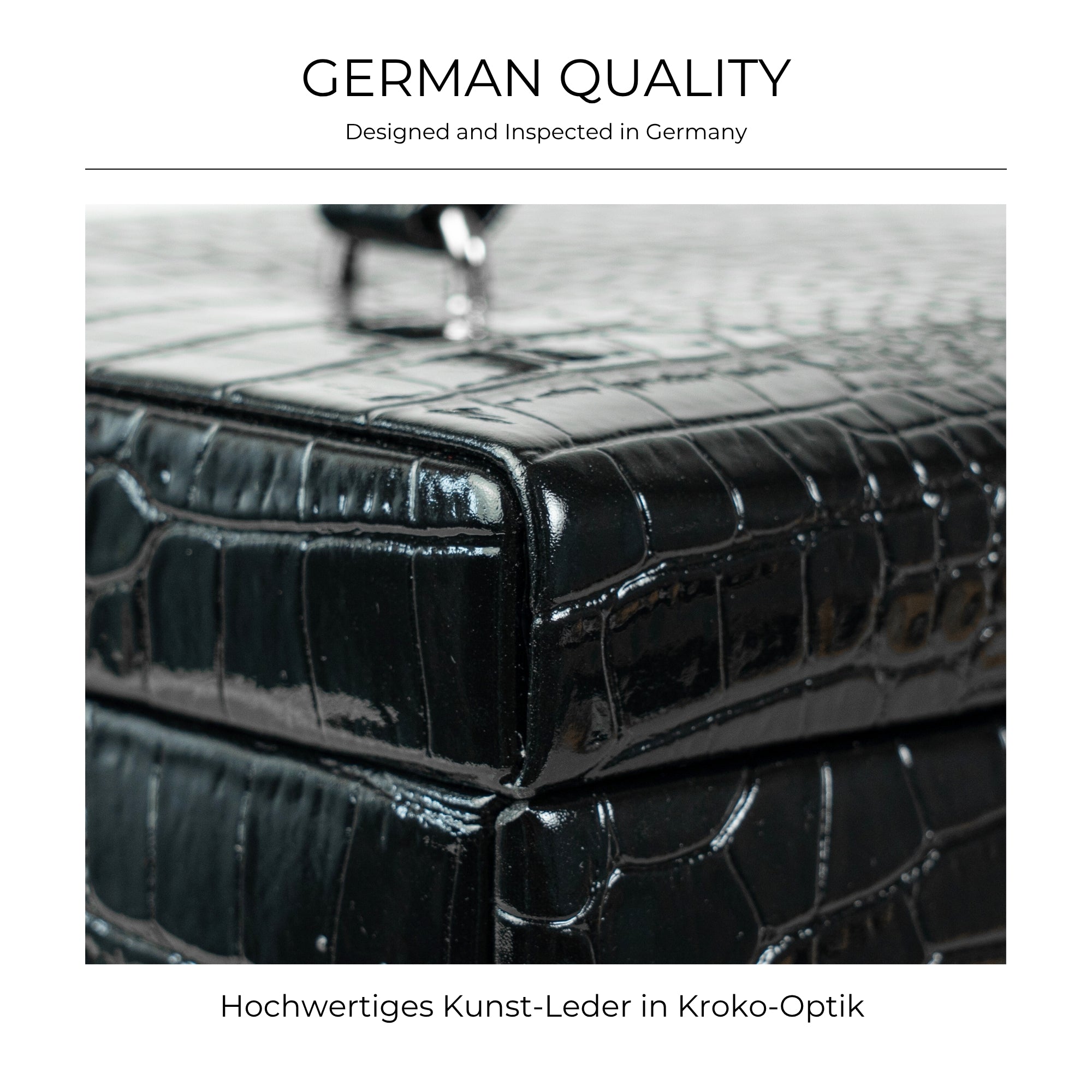 Jolie jewelry box in Kroko optics