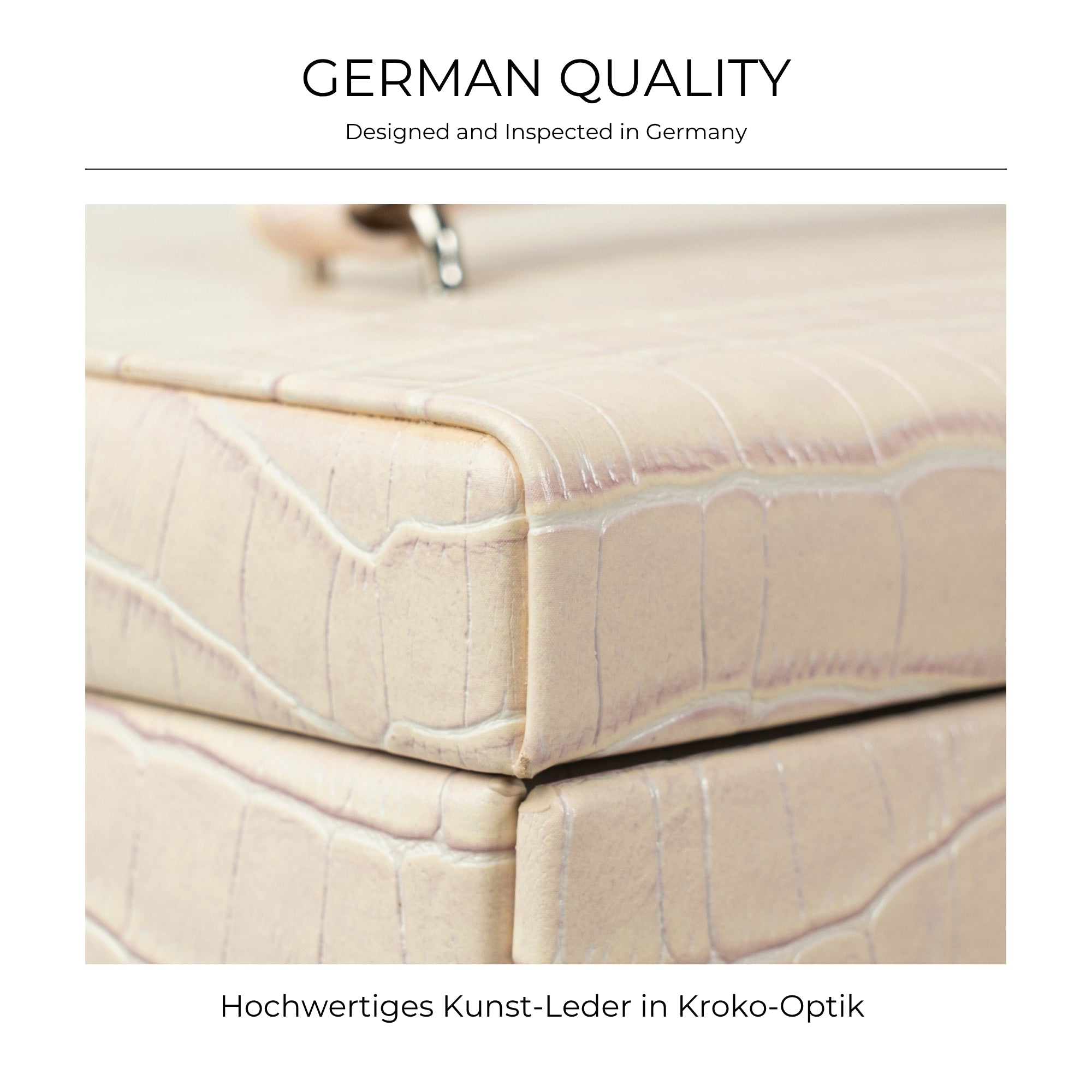 Jolie jewelry box in Kroko optics