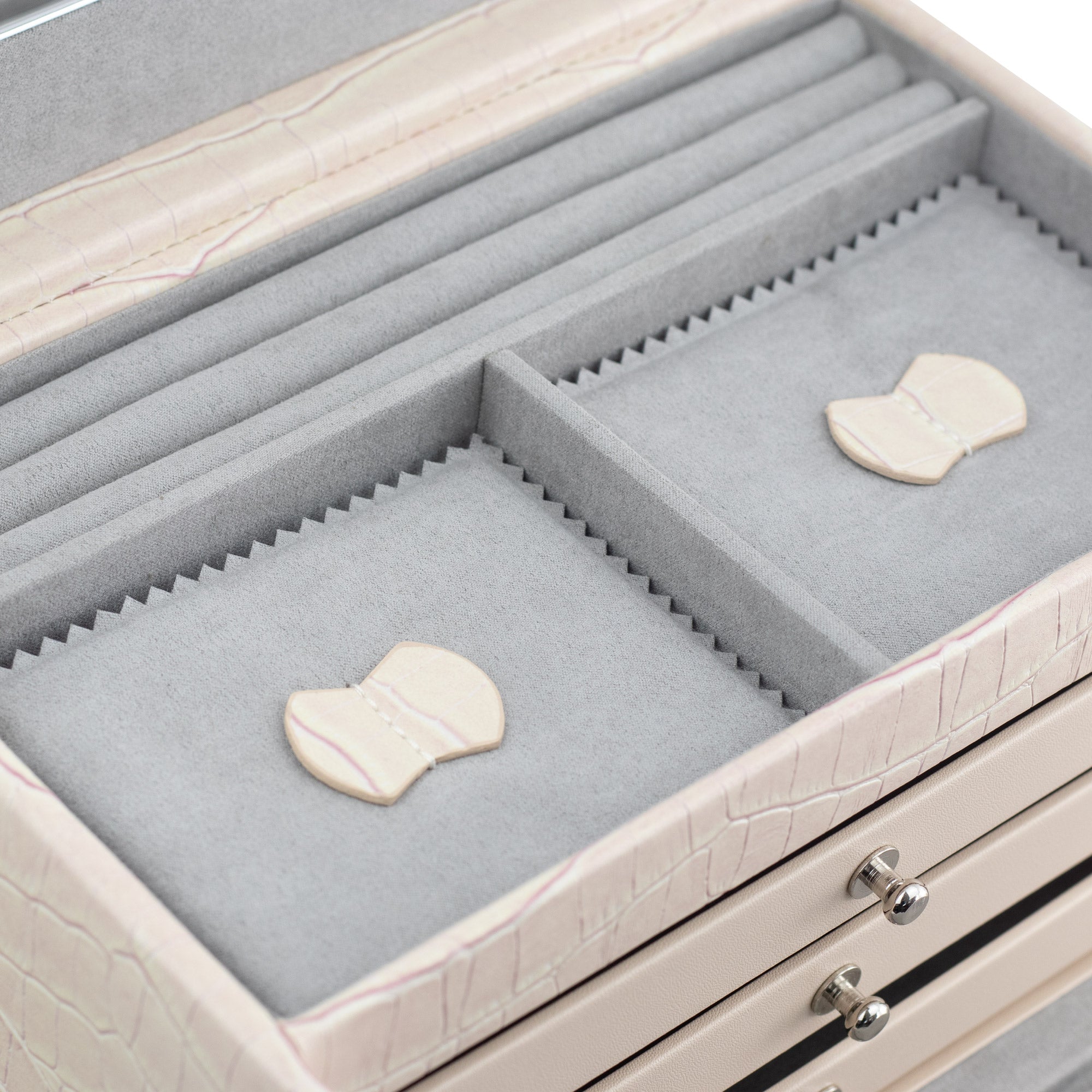 Jolie jewelry box in Kroko optics