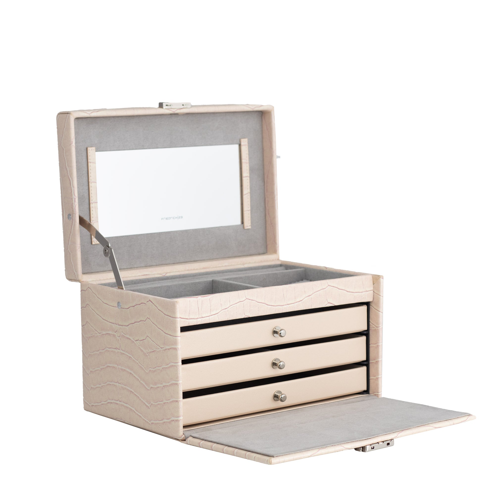 Jolie jewelry box in Kroko optics