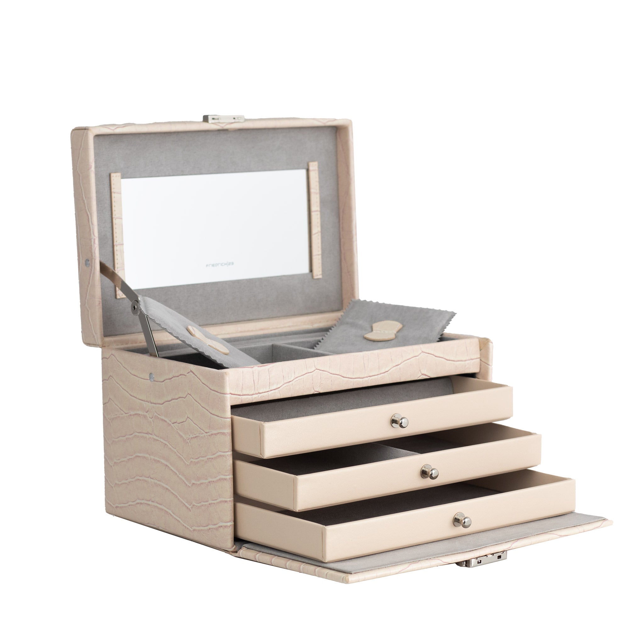 Jolie jewelry box in Kroko optics