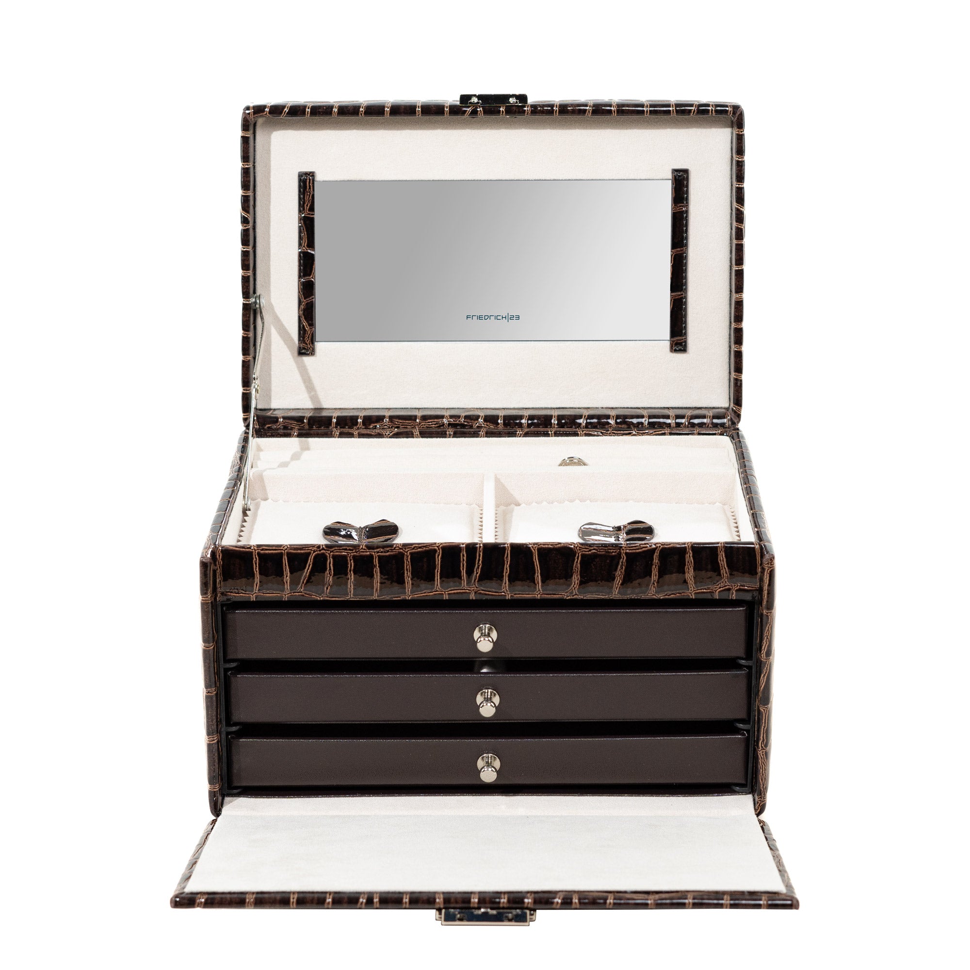 Jolie jewelry box in Kroko optics
