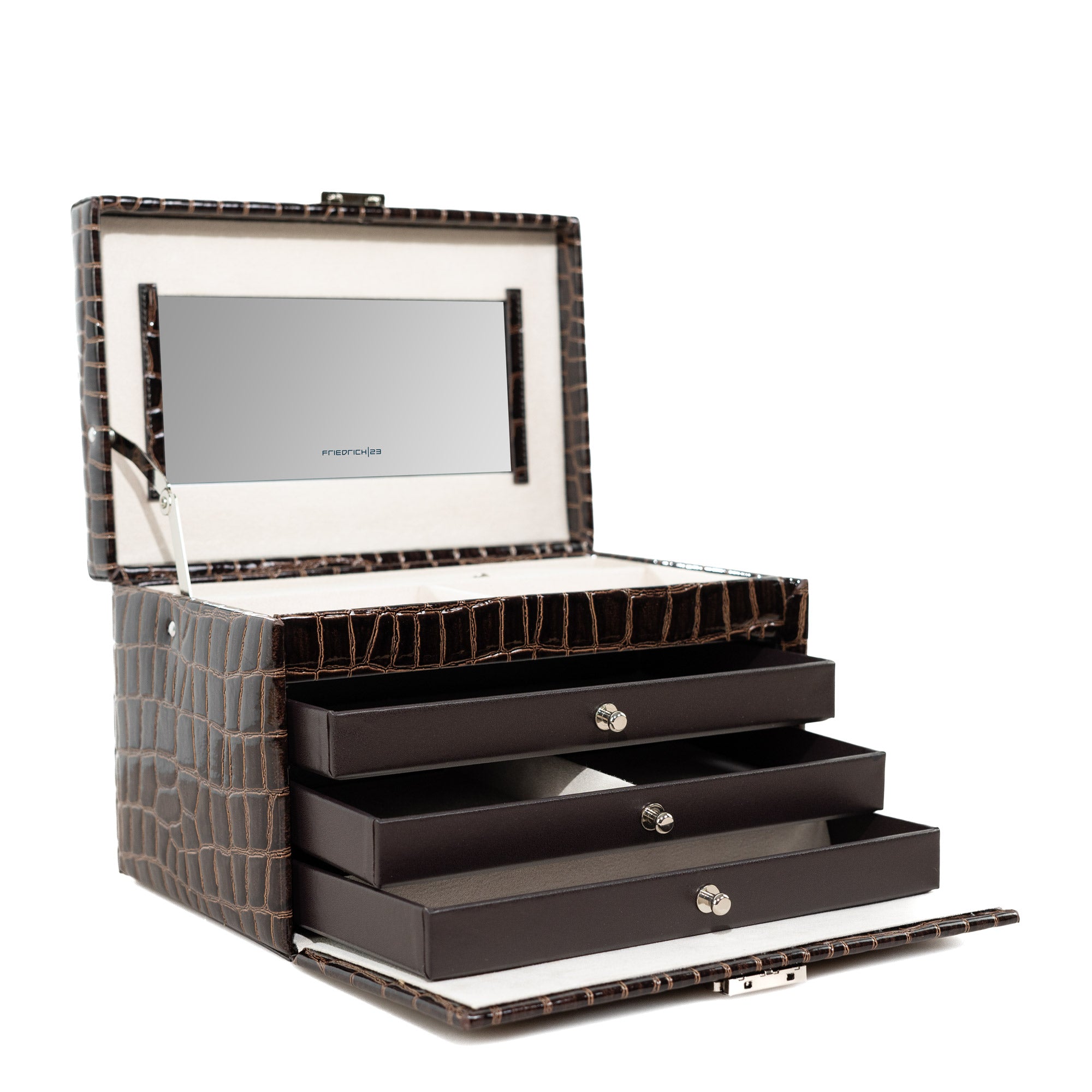 Jolie jewelry box in Kroko optics