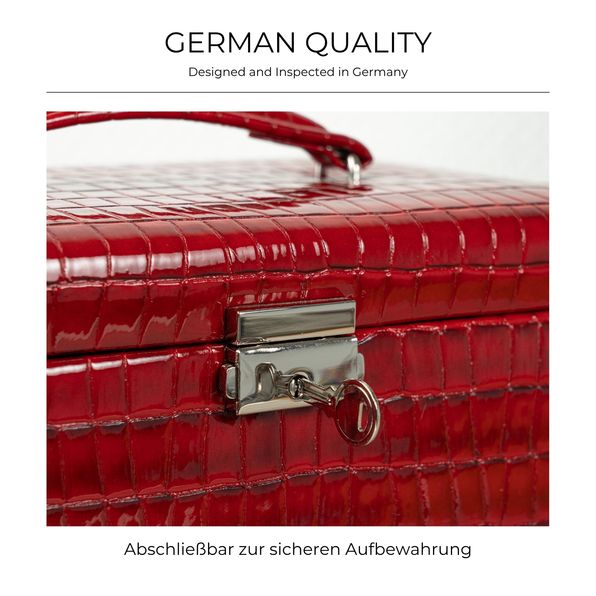 Jolie jewelry box in Kroko optics