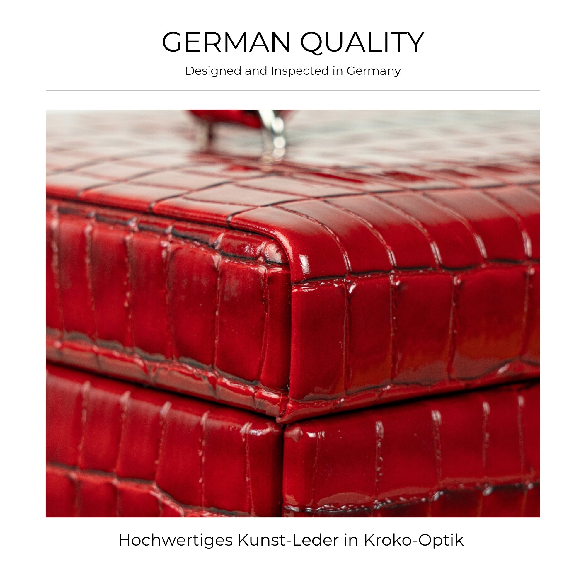 Jolie jewelry box in Kroko optics