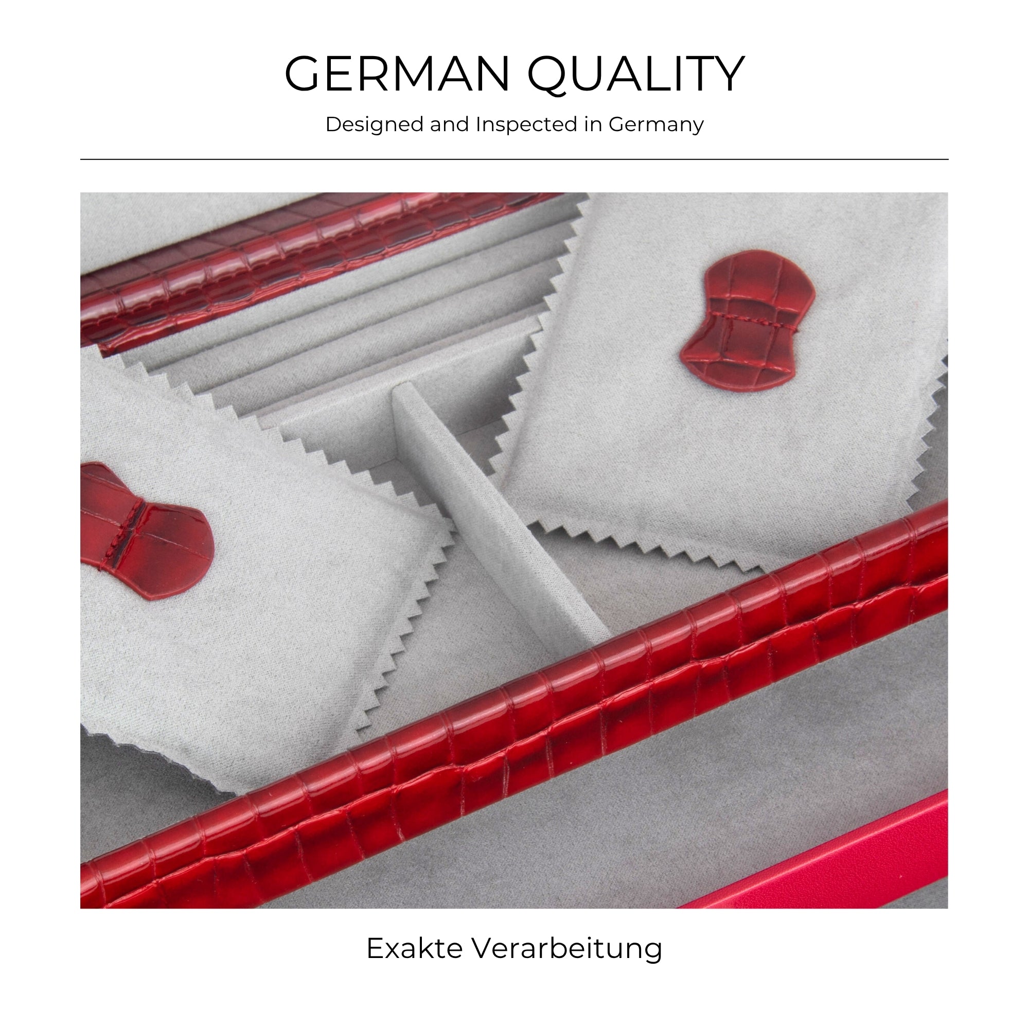 Jolie jewelry box in Kroko optics