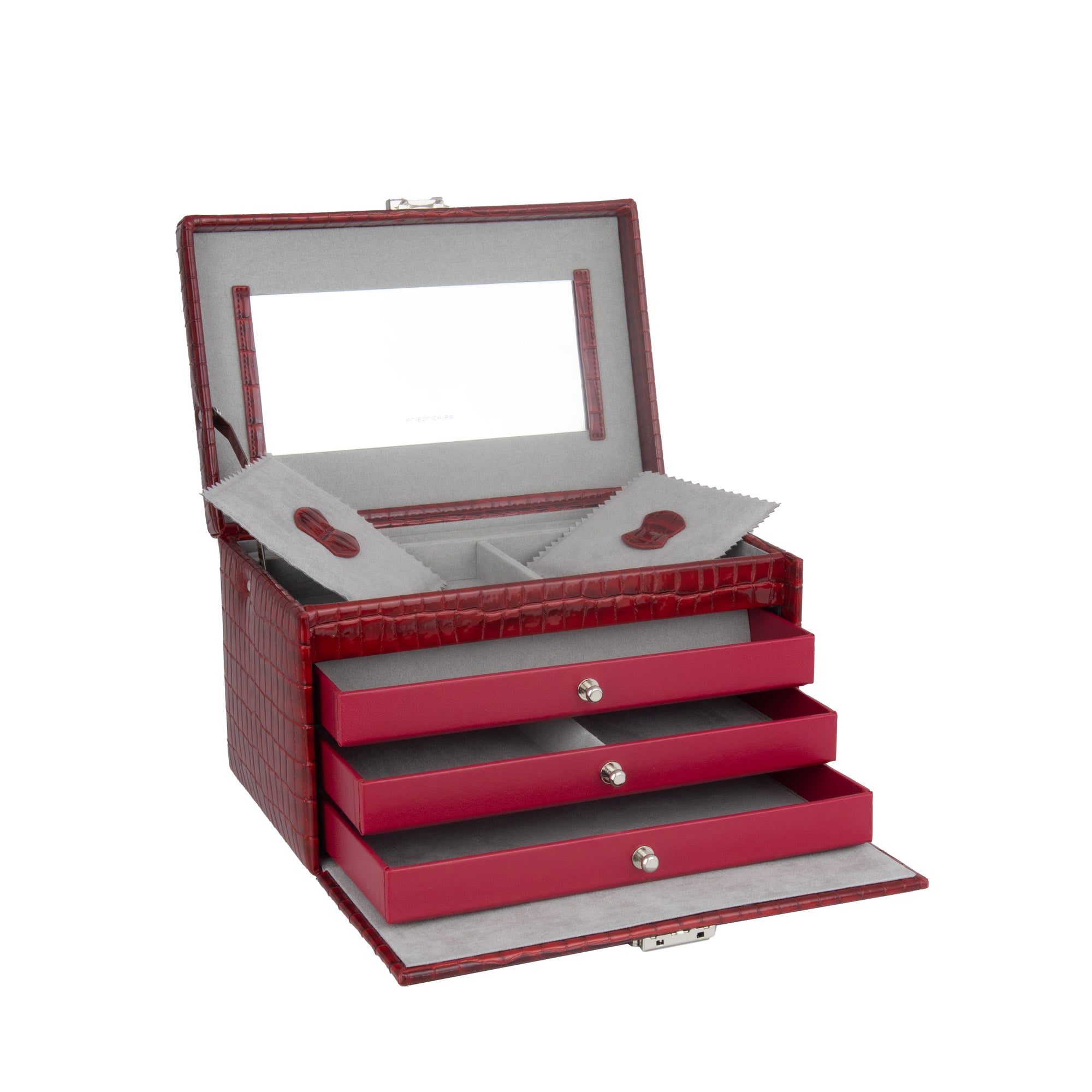 Jolie jewelry box in Kroko optics