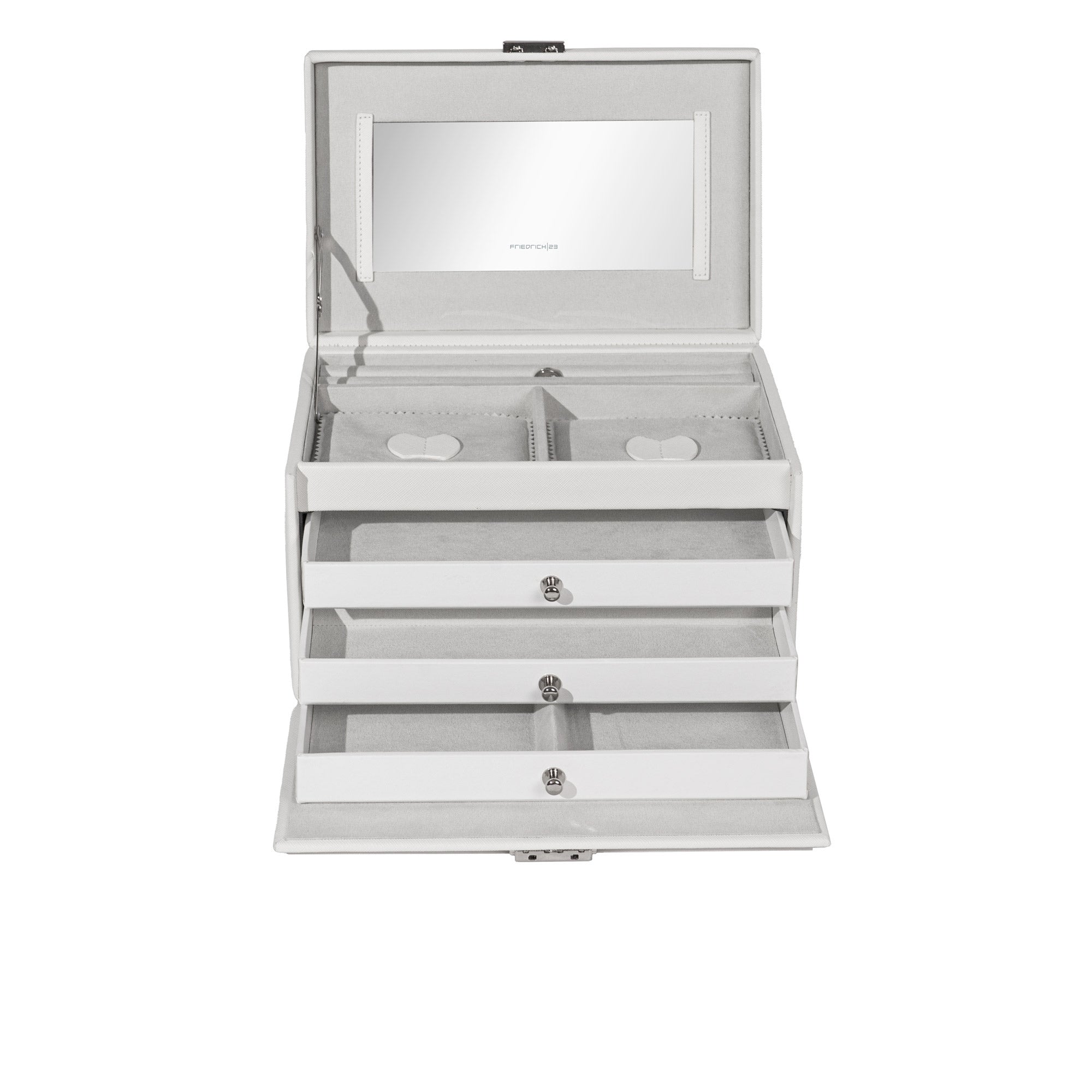 JOLIE Schmuckkästchen in Kreuznarben Optik