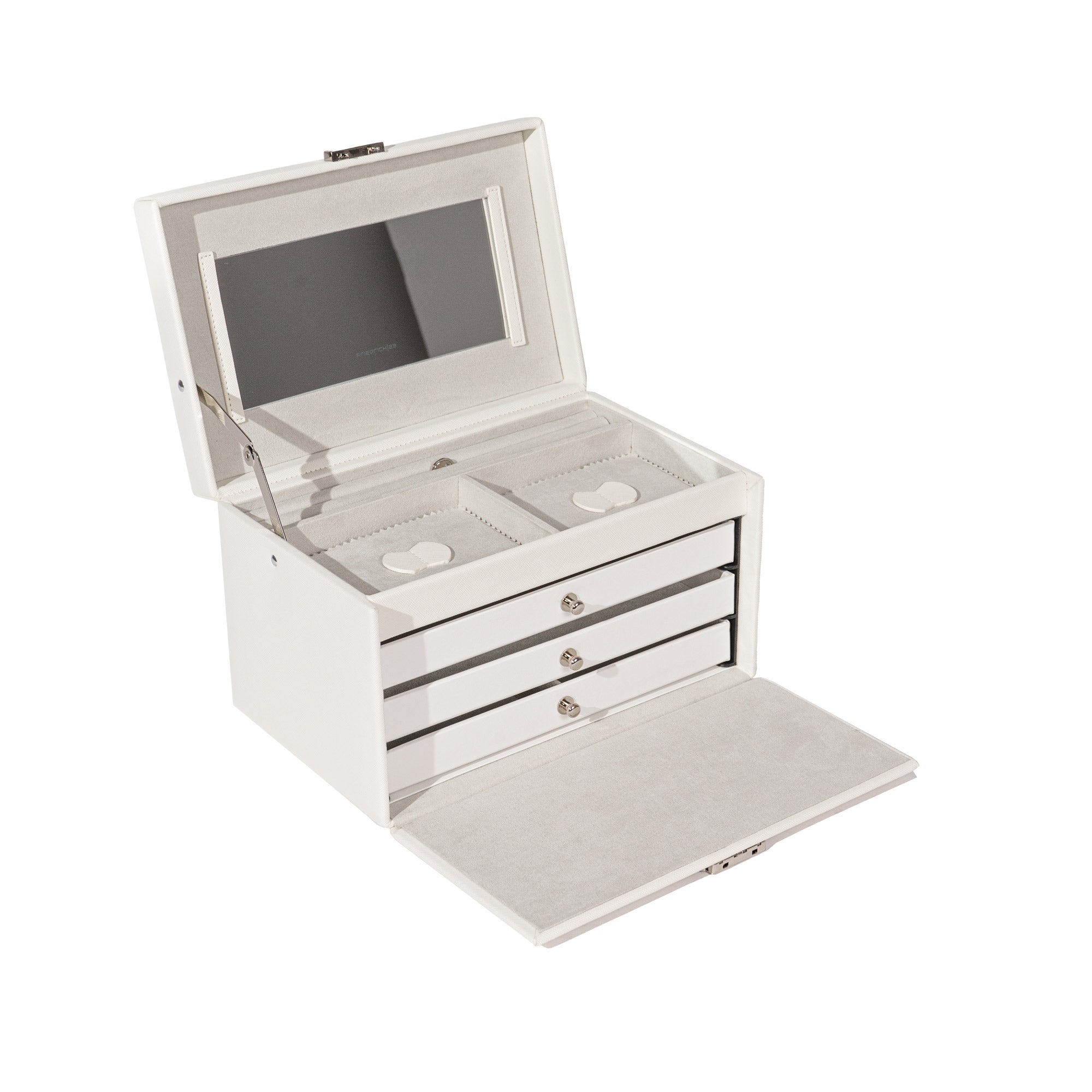 Jolie jewelry box in cross -crevets optics