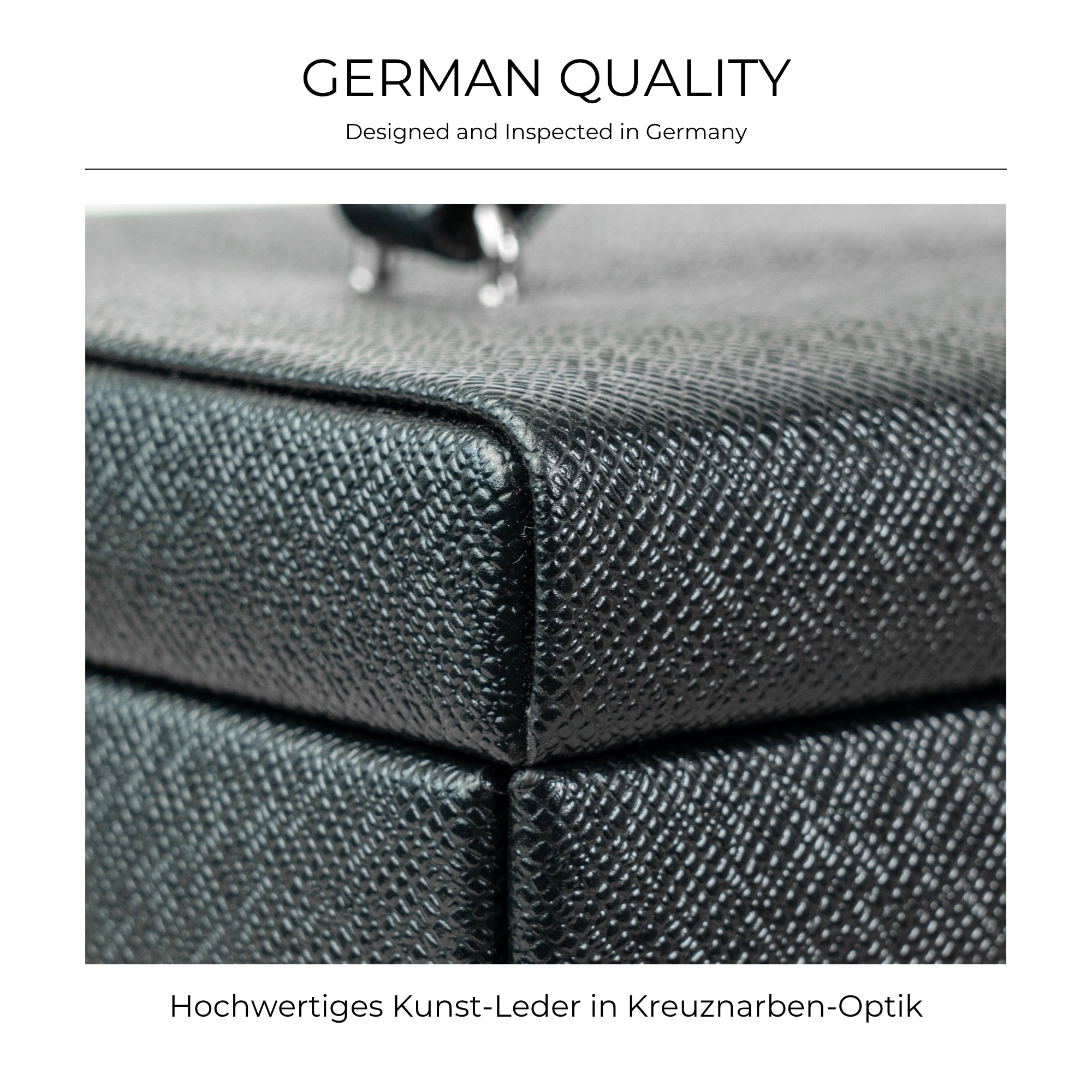 JOLIE Schmuckkästchen in Kreuznarben Optik