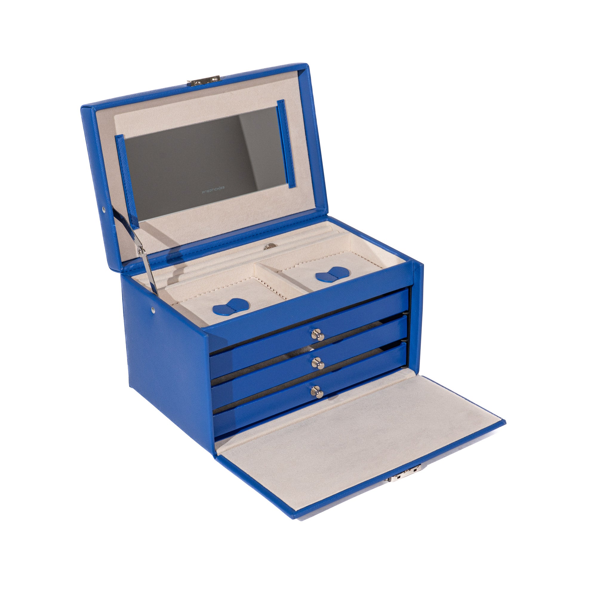 Jolie jewelry box in cross -crevets optics